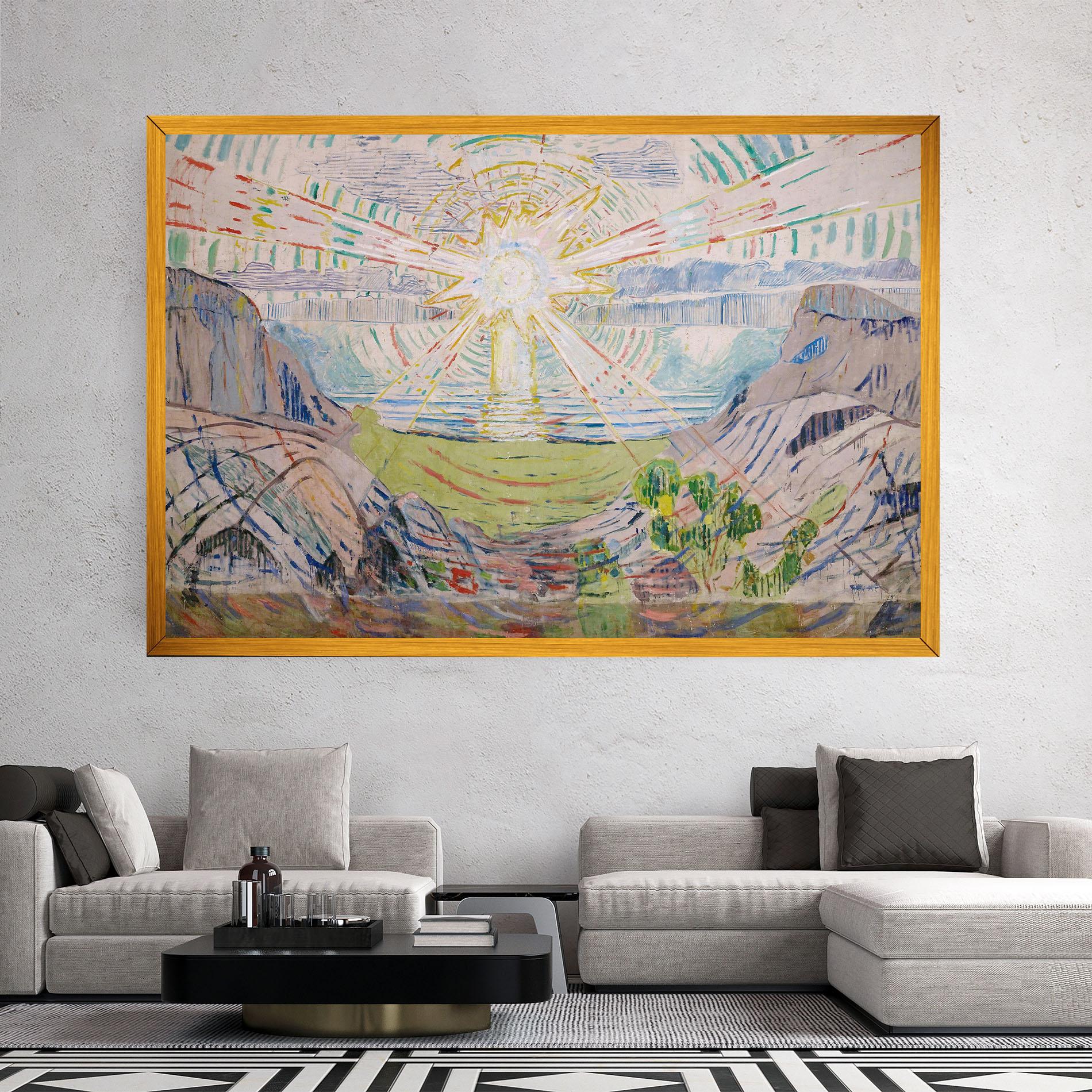 Tablou Canvas The Sun Art mockup 2