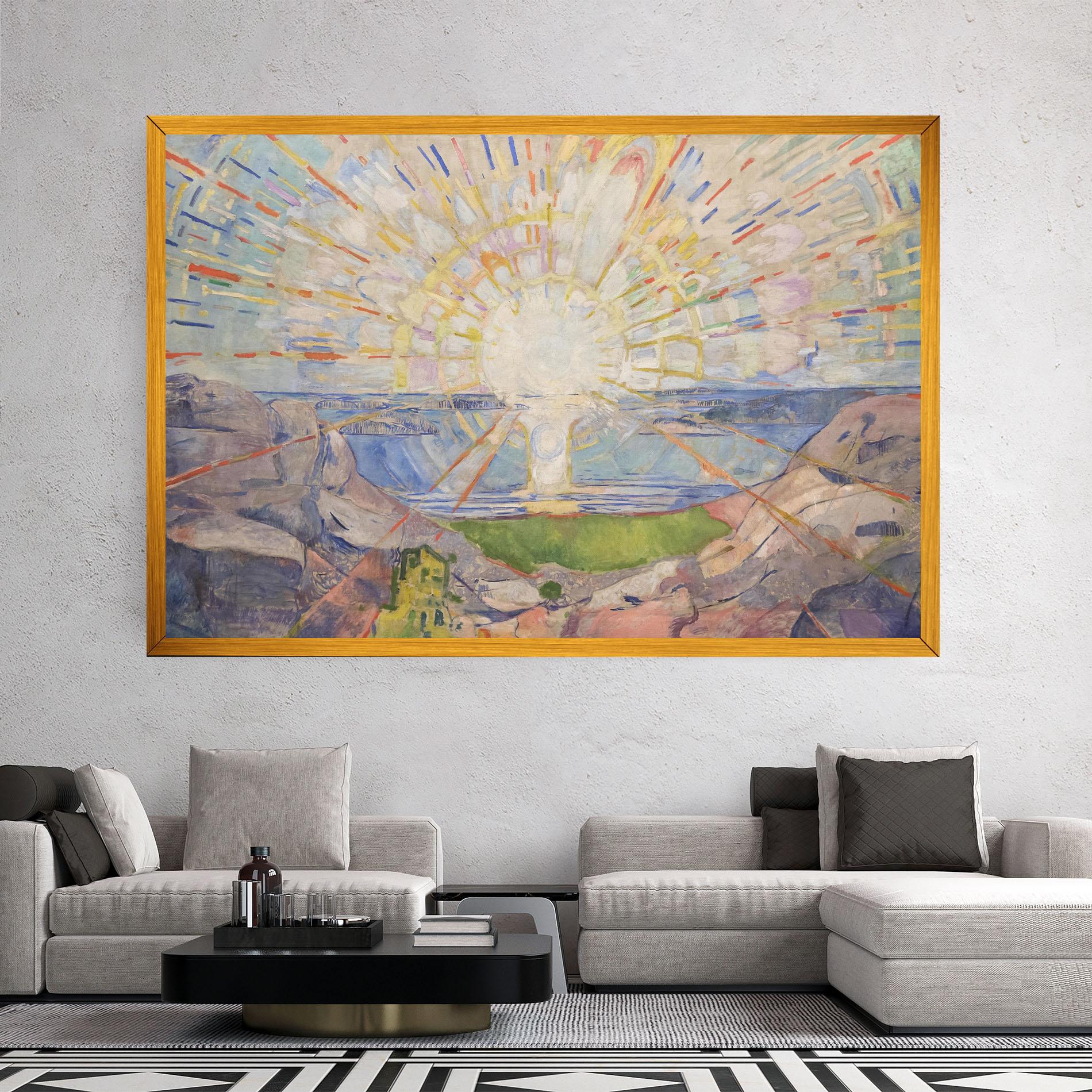 Tablou Canvas The Sun mockup 2