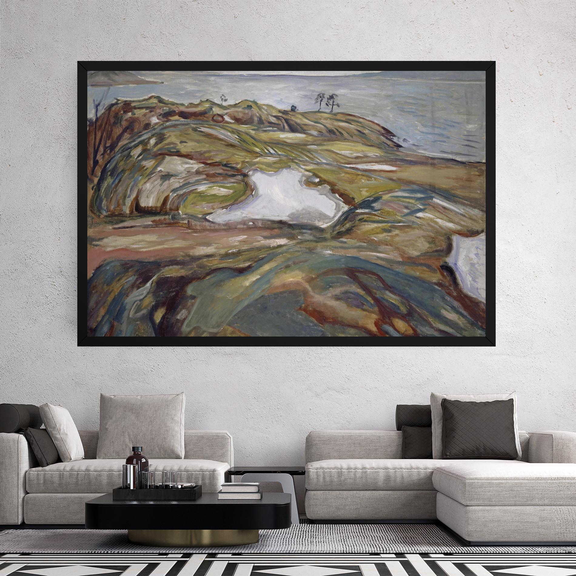 Tablou Canvas Coastal Landscape mockup 2