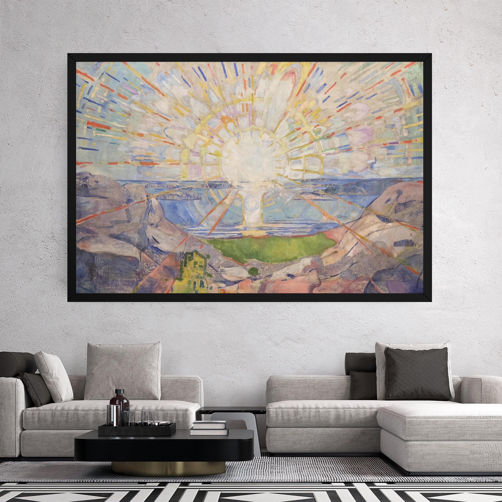 Tablou Canvas The Sun mockup 2