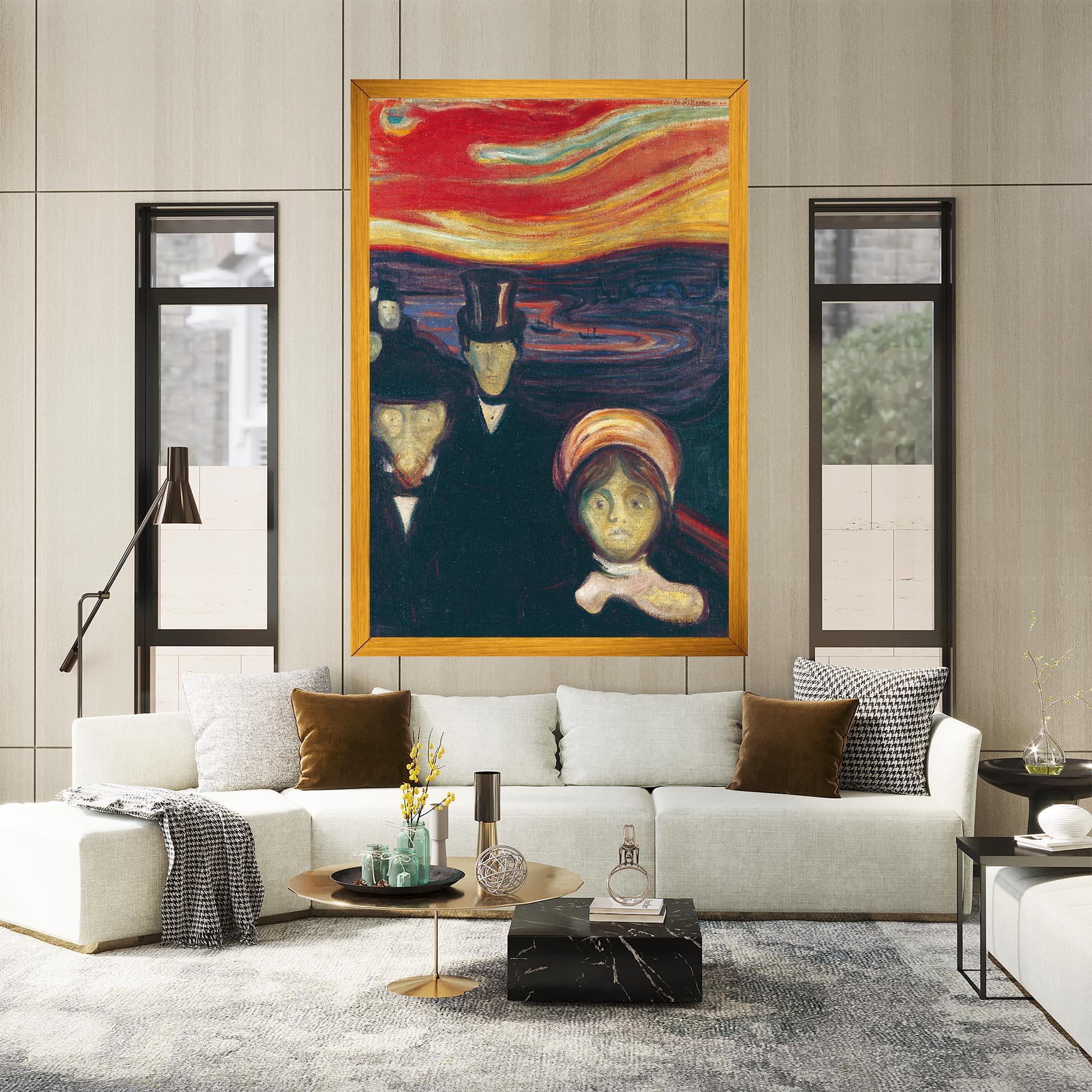 Tablou Canvas Anxiety mockup 2