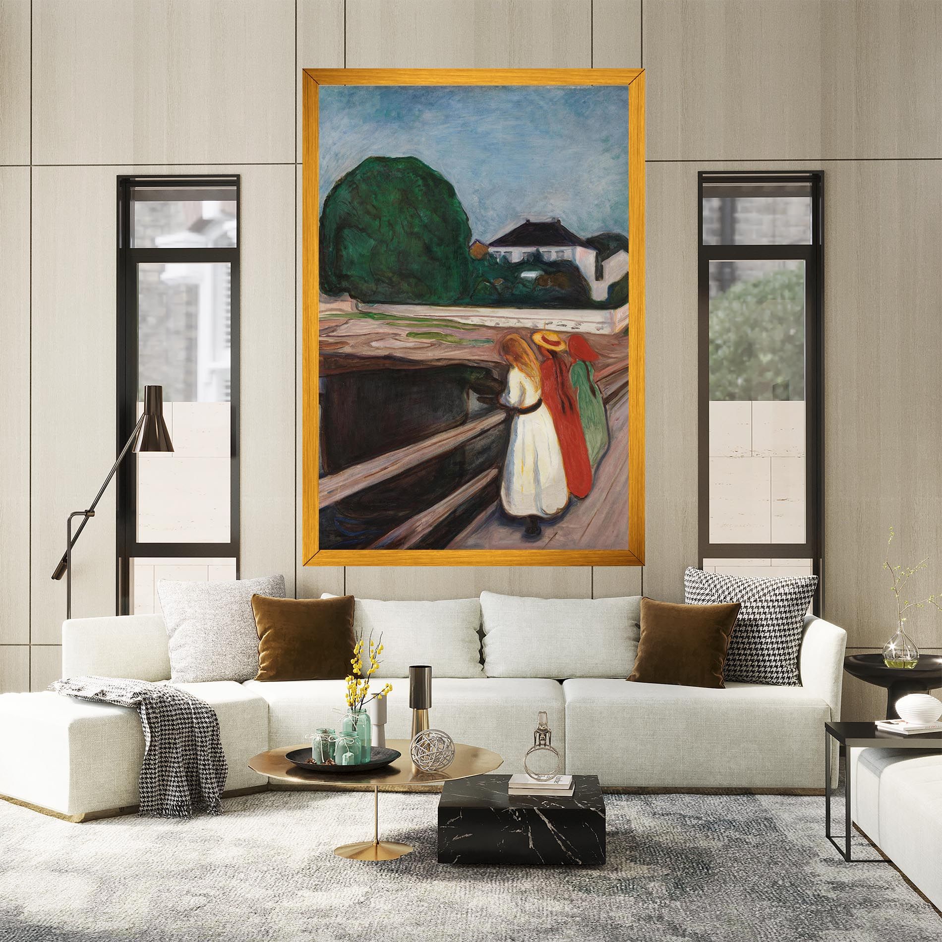 Girls On The Bridge mockup 2