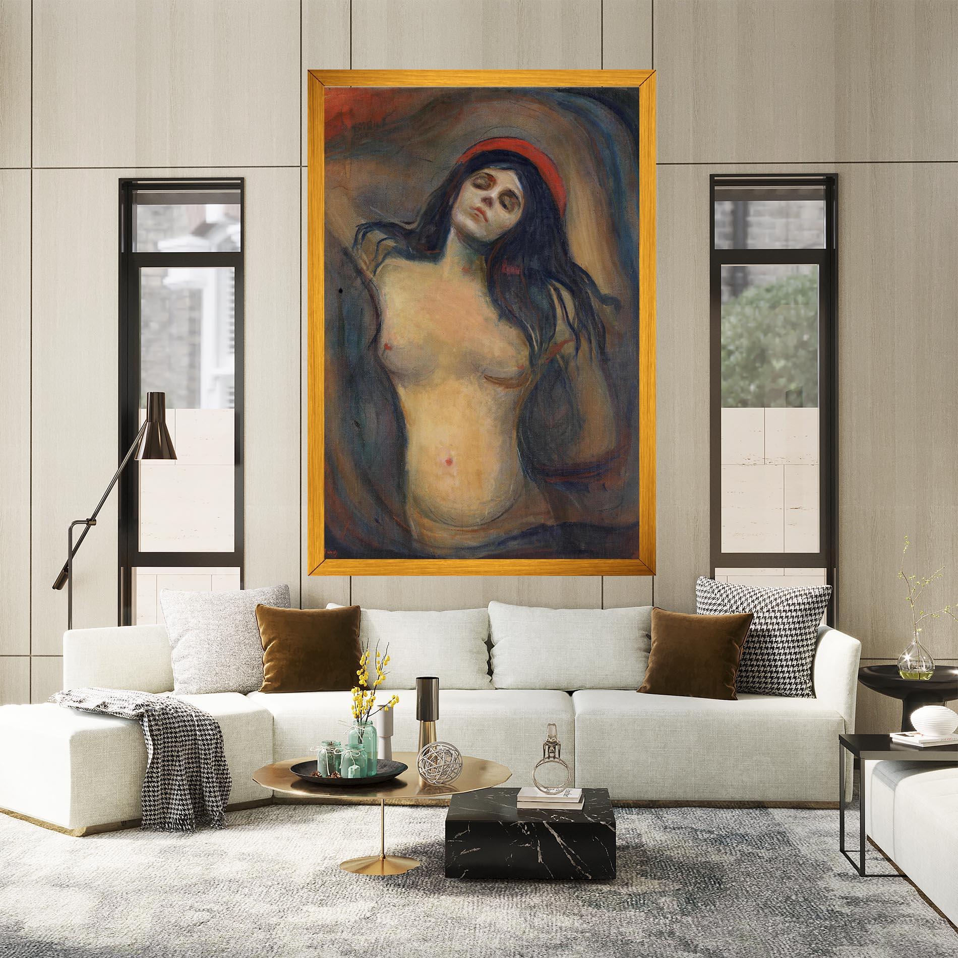 Tablou Canvas Madonna Oil Painting mockup 2