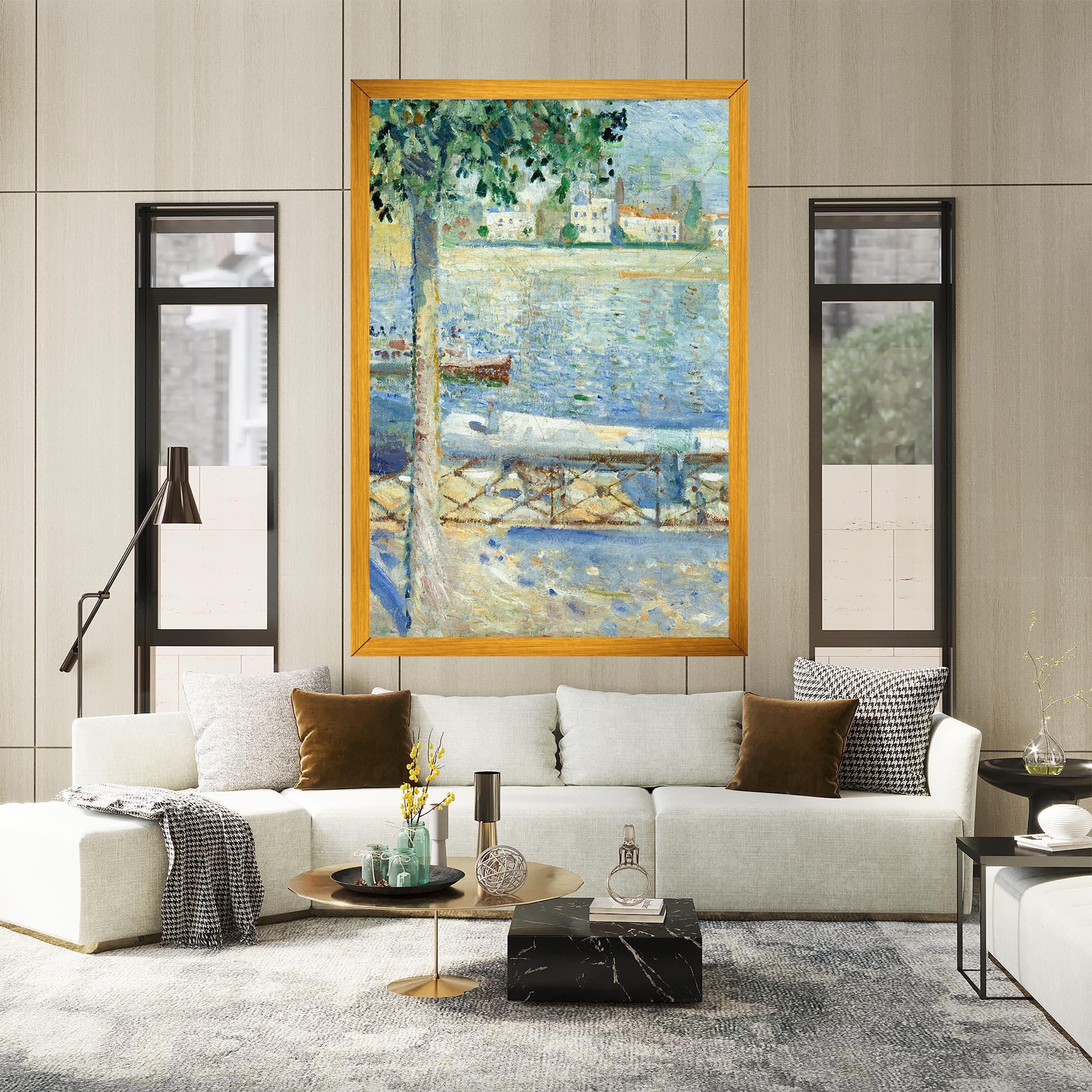 Tablou Canvas Seine At Saint mockup 2