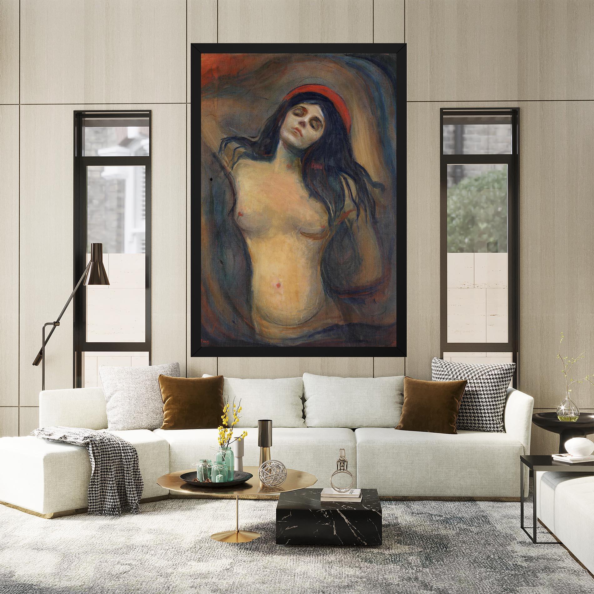 Tablou Canvas Madonna Oil Painting mockup 2