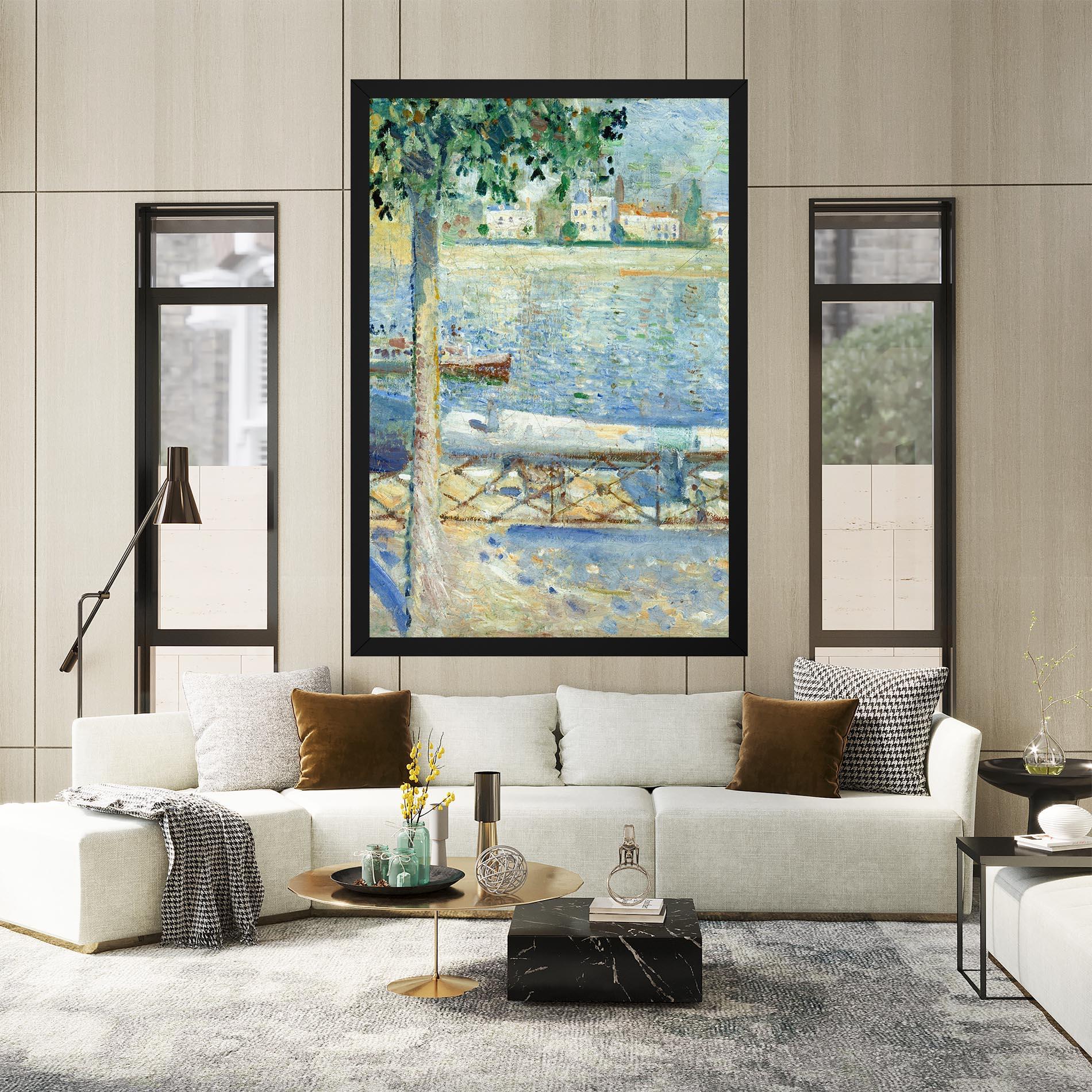 Tablou Canvas Seine At Saint mockup 2