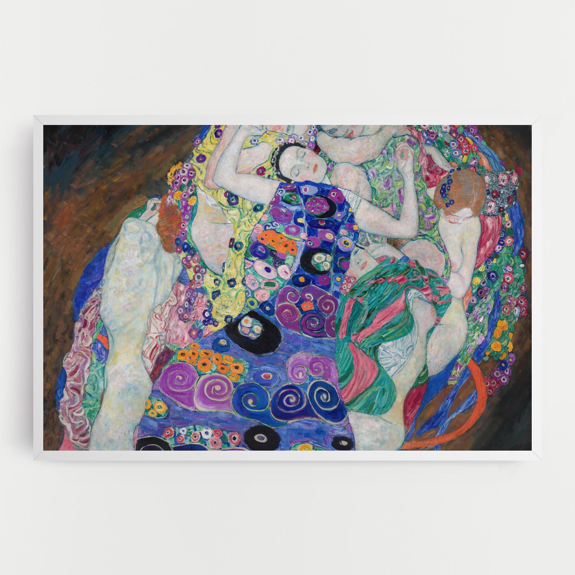 Tablou Canvas Klimt Die Jungfrau mockup 0