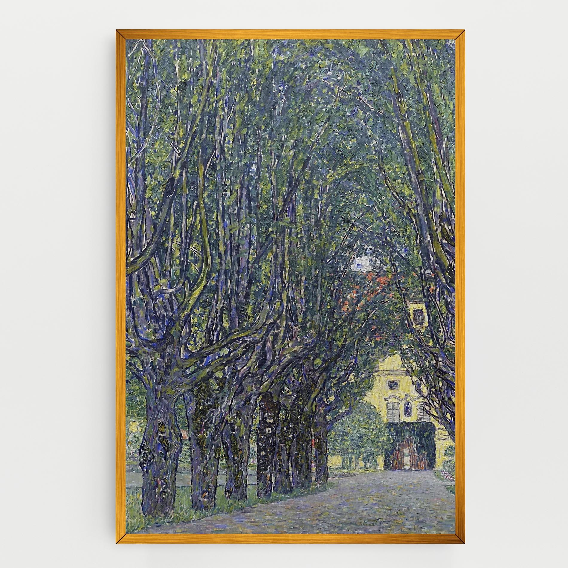 Tablou Canvas Allee At Schloss Kammer mockup 0