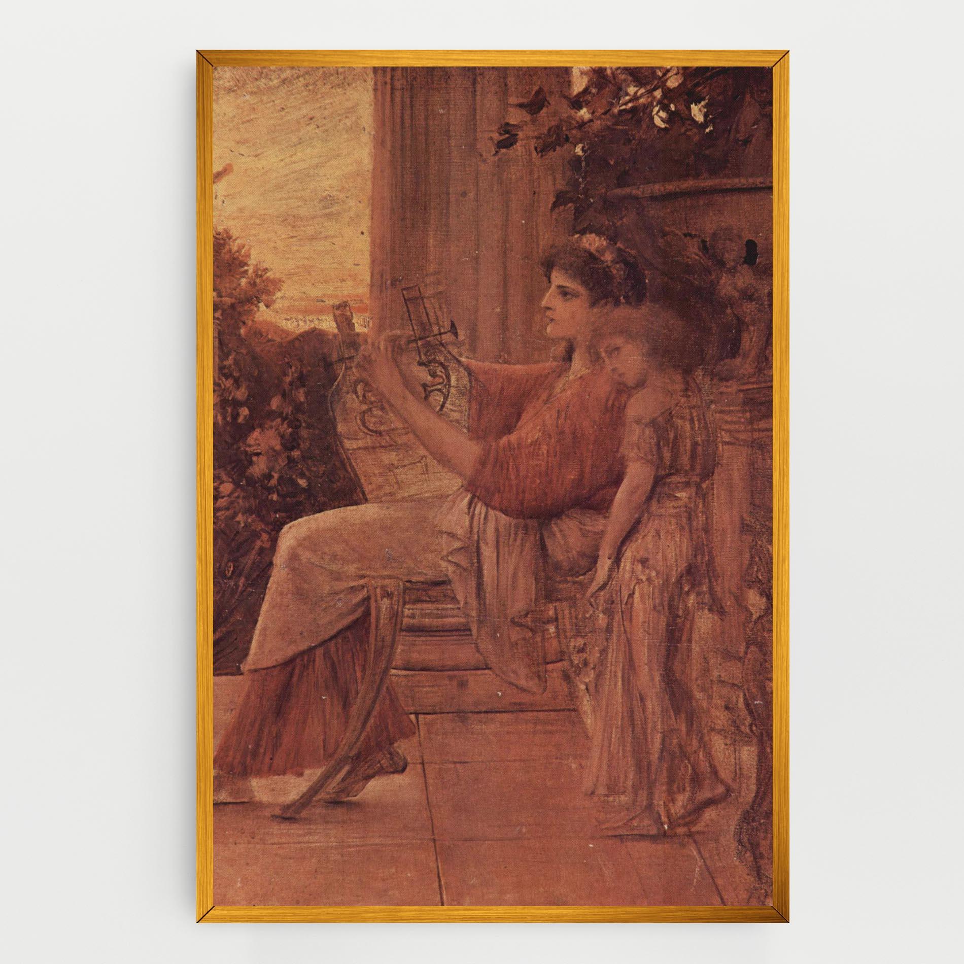 Tablou Canvas Gustav Klimt Painting mockup 0