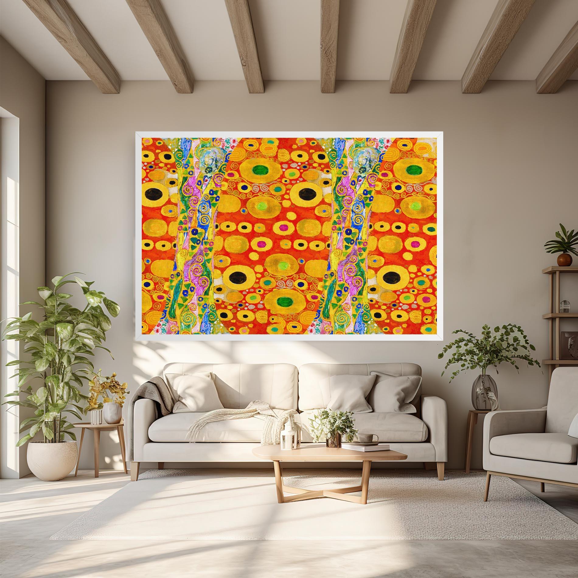 Tablou Canvas Hope II Patterned mockup 6