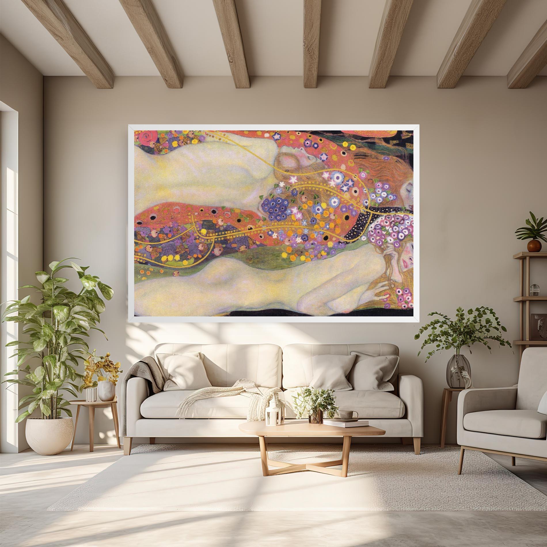 Tablou Canvas Water Serpents II mockup 6