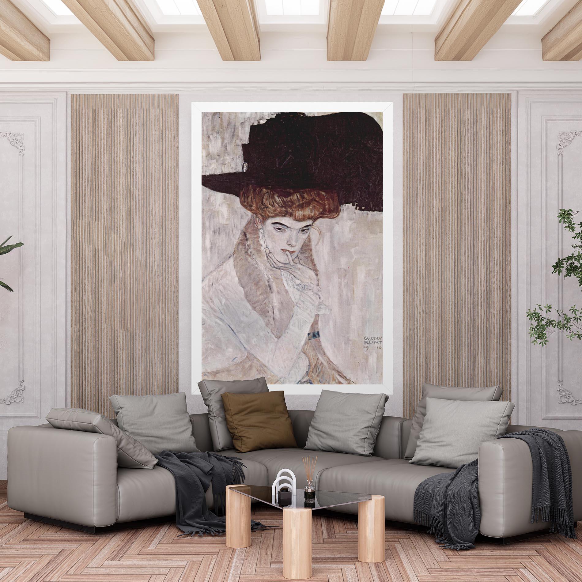 Tablou Canvas Klimt Woman mockup 6