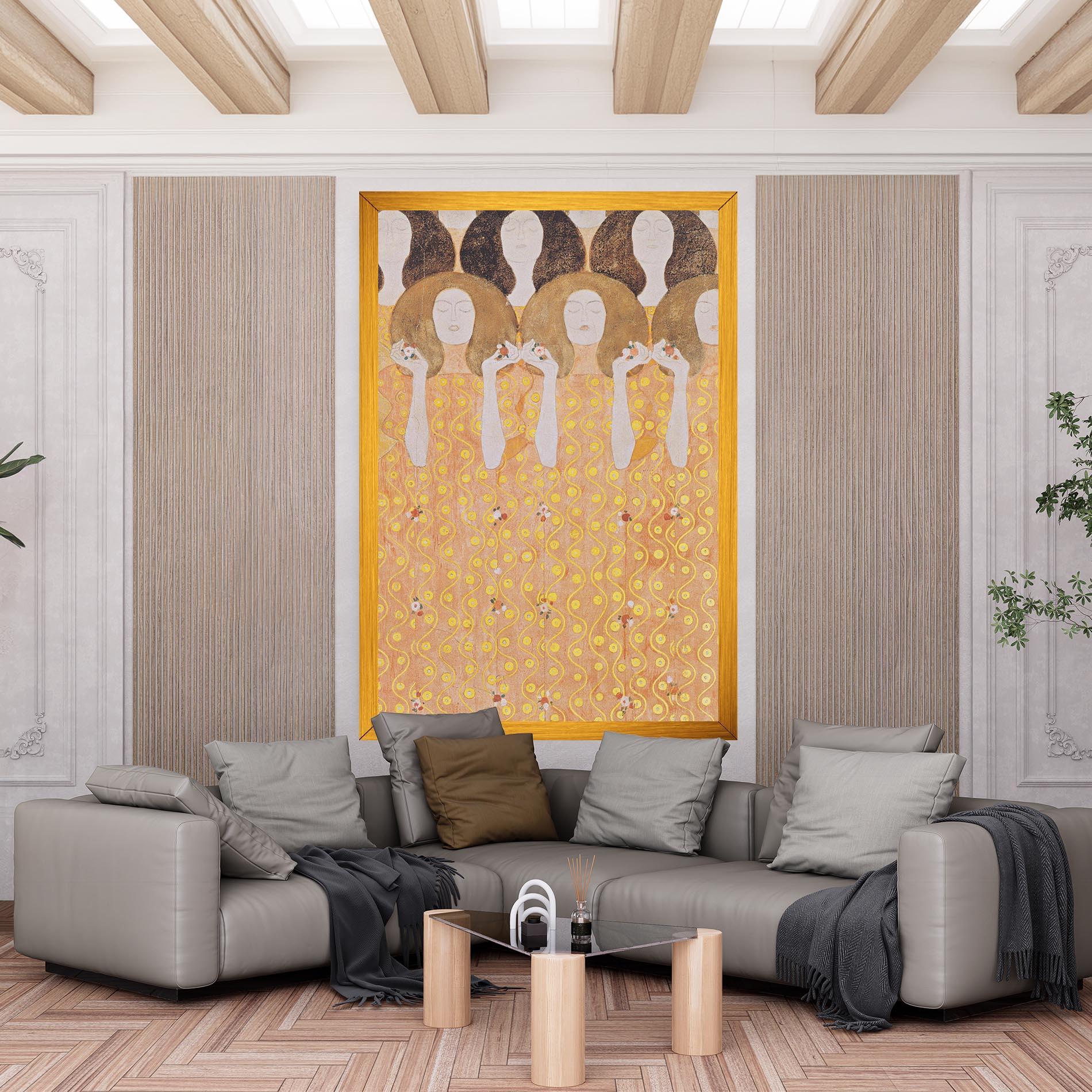 Tablou Canvas Beethoven Frieze mockup 6