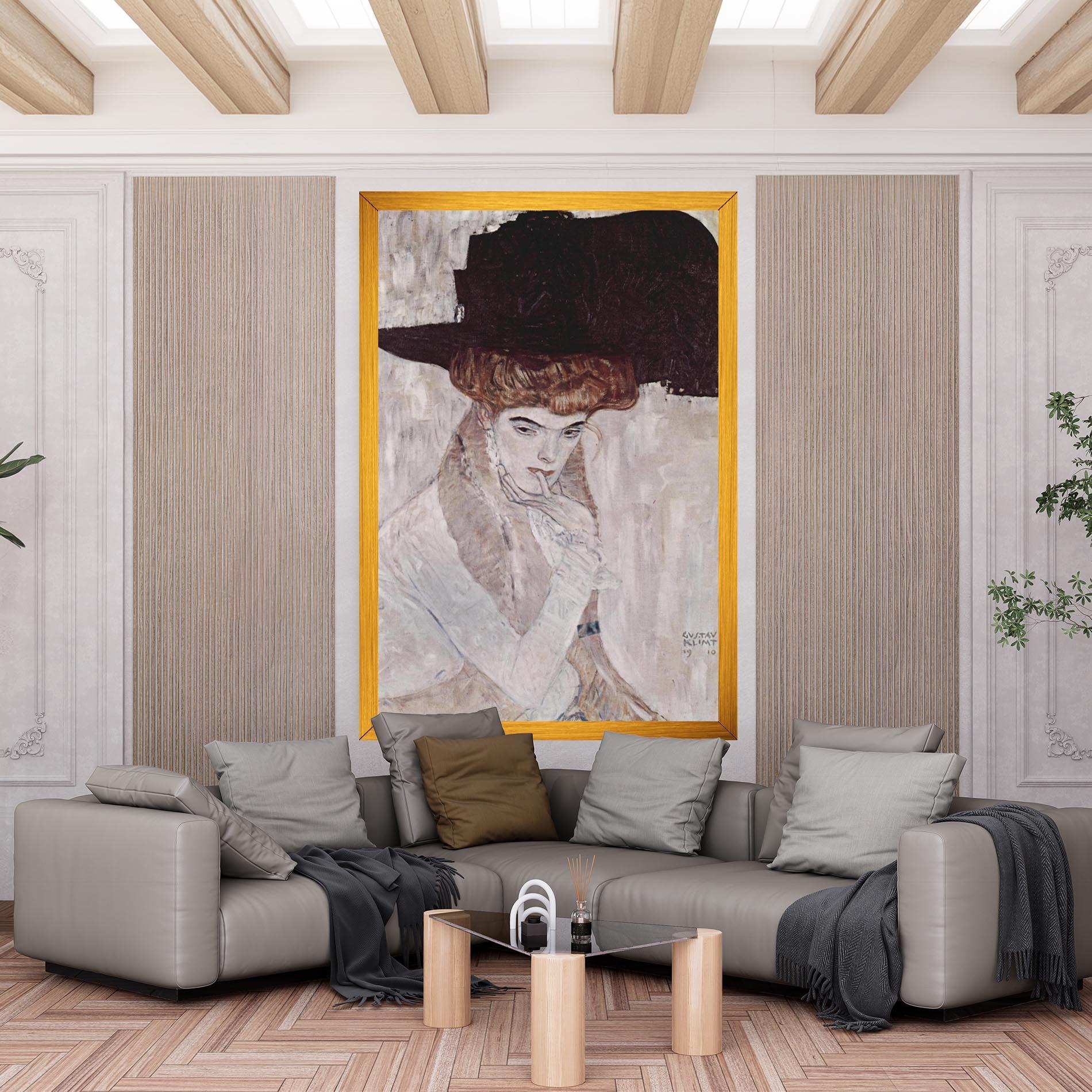 Tablou Canvas Klimt Woman mockup 6