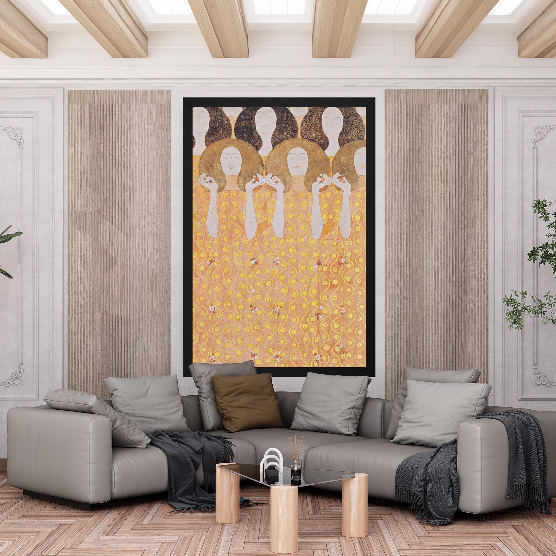 Tablou Canvas Beethoven Frieze mockup 6