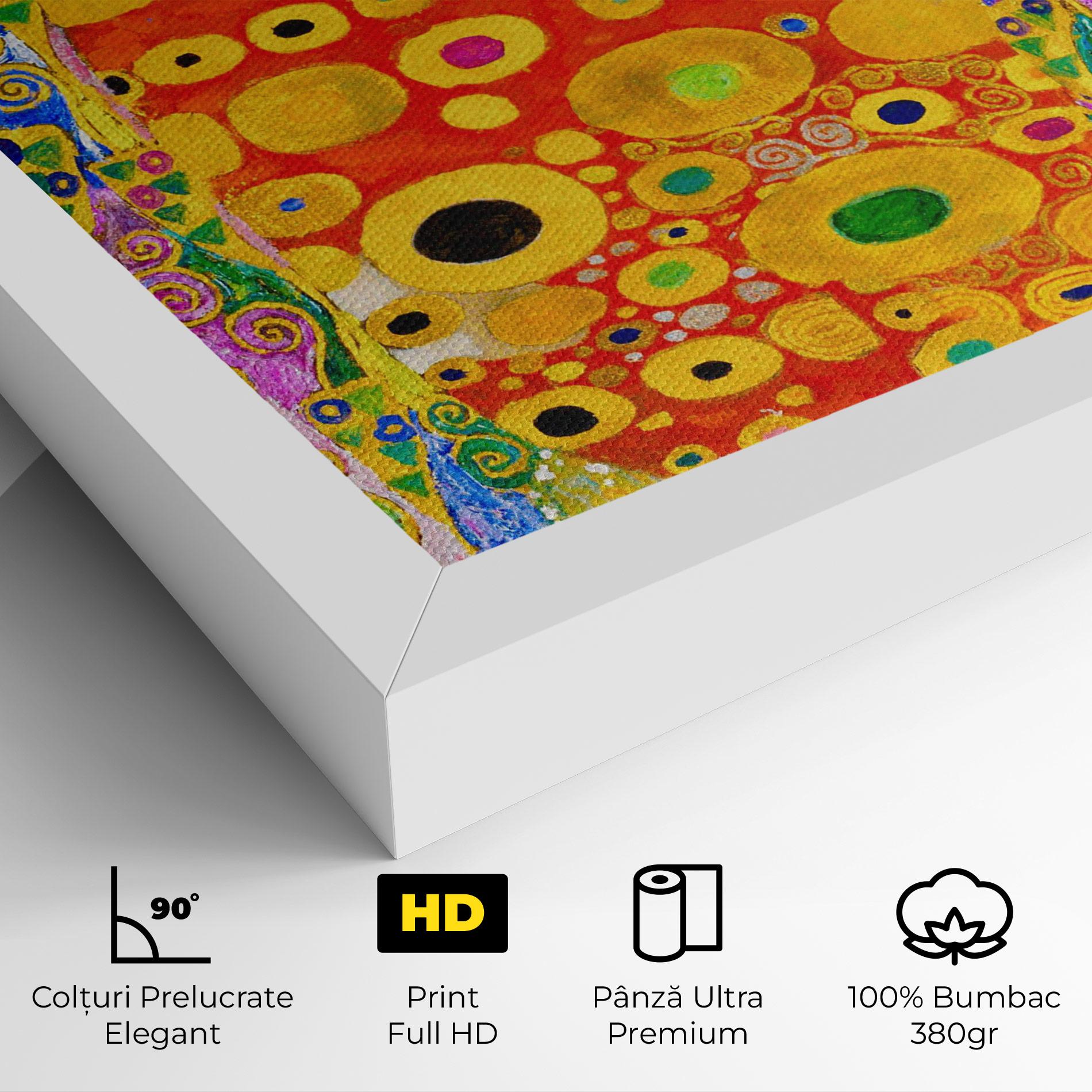 Tablou Canvas Hope II Patterned mockup 4