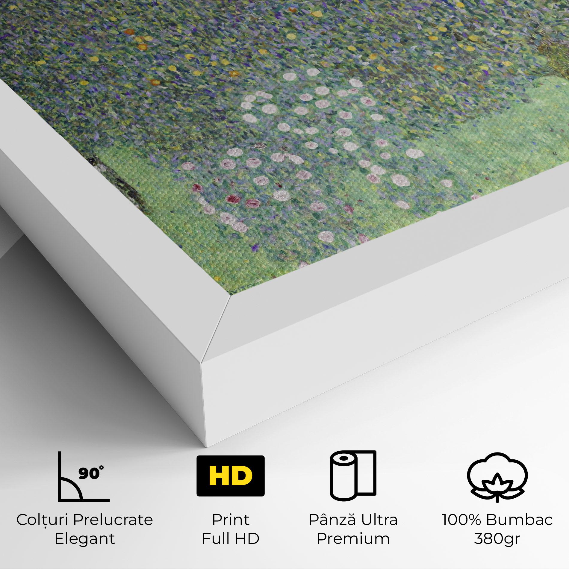 Tablou Canvas Rosebushes mockup 4