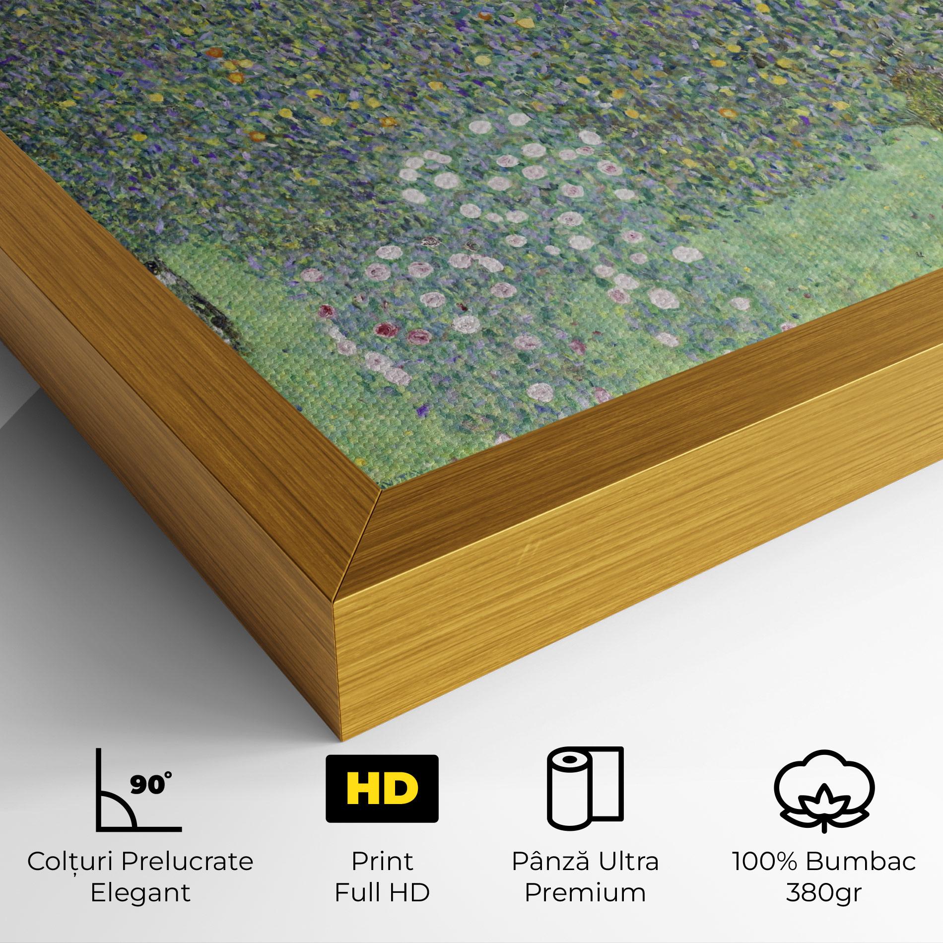 Tablou Canvas Rosebushes mockup 4