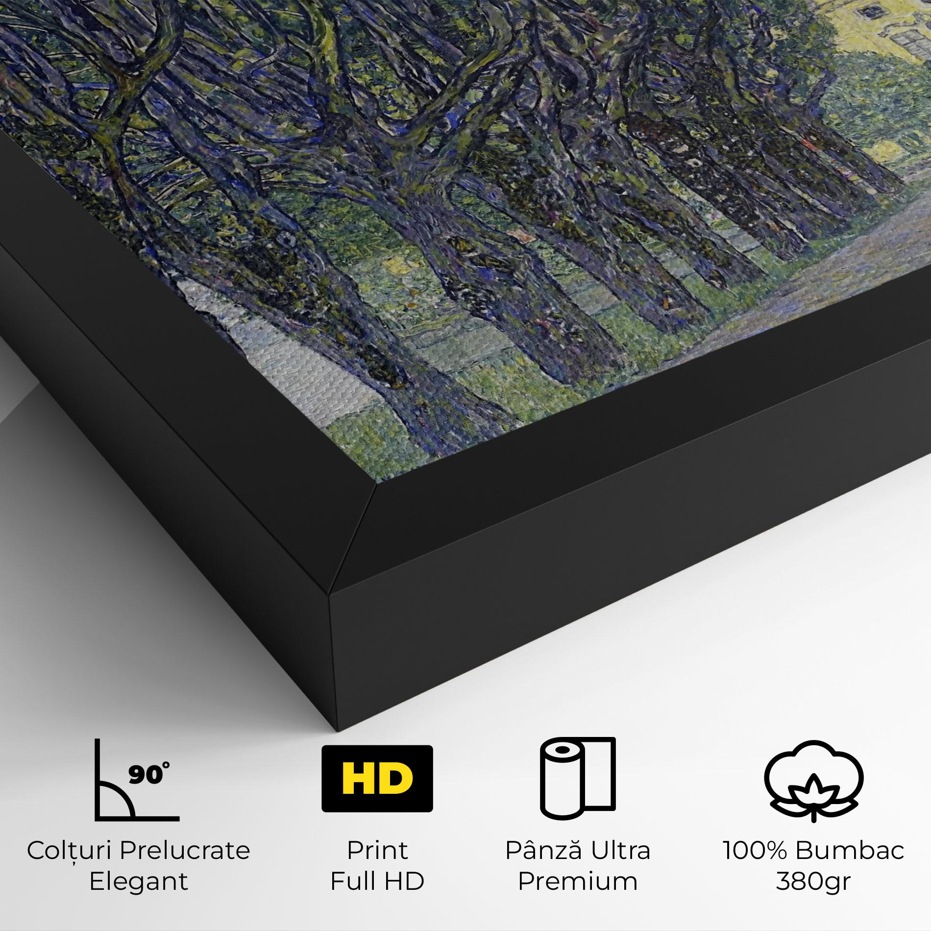 Tablou Canvas Allee At Schloss Kammer mockup 4