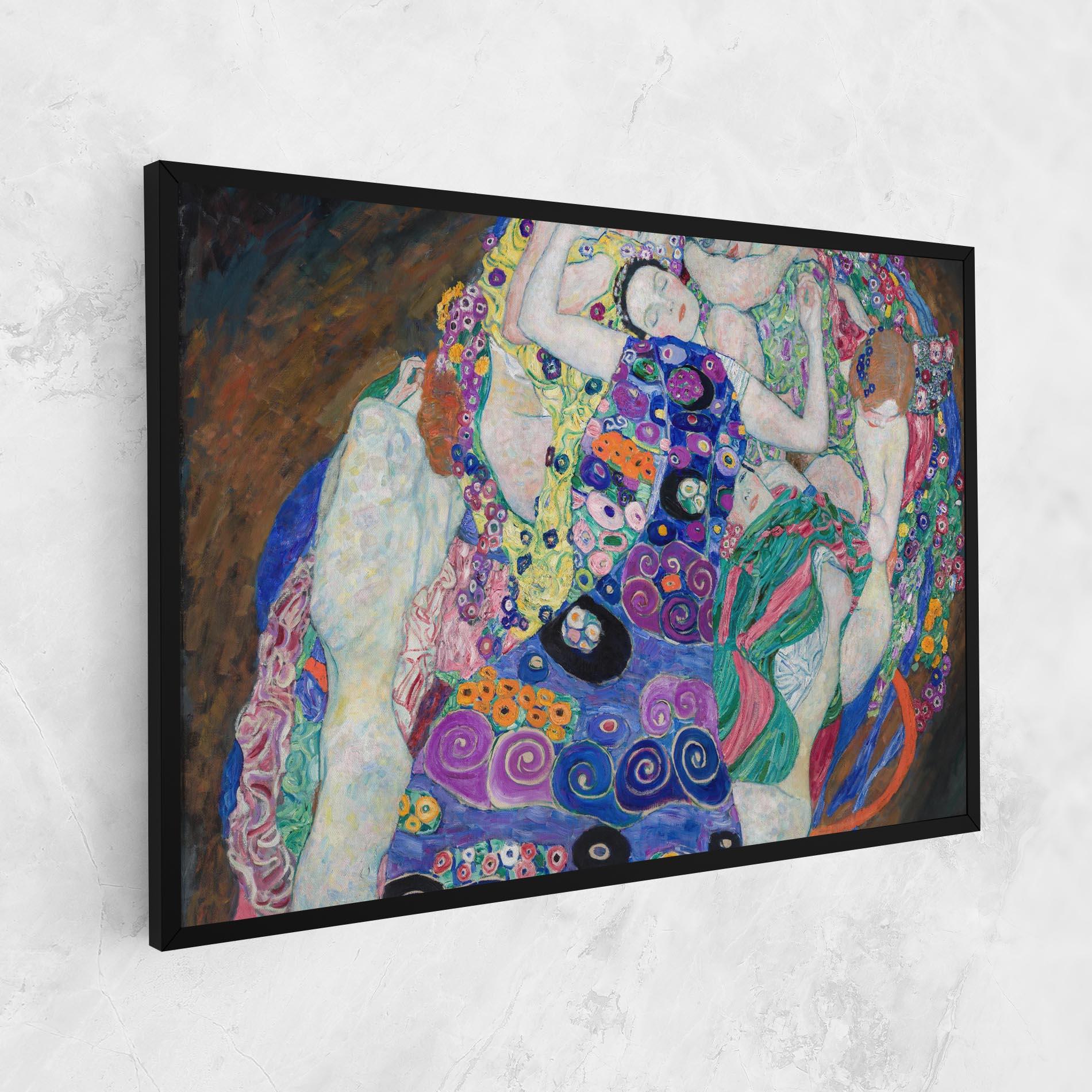 Tablou Canvas Klimt Die Jungfrau mockup 1