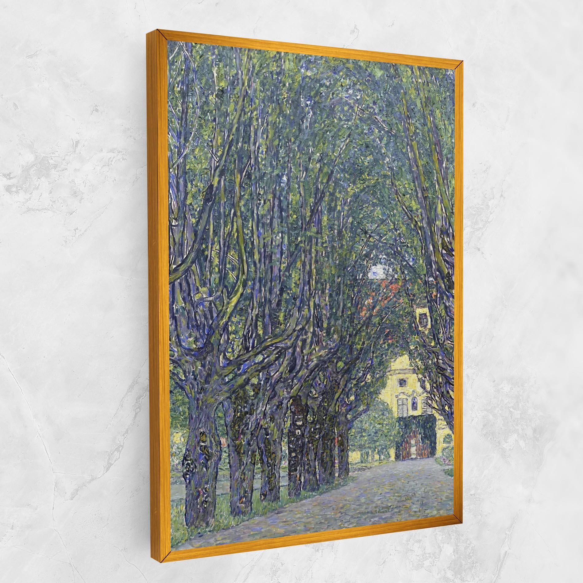 Tablou Canvas Allee At Schloss Kammer mockup 1