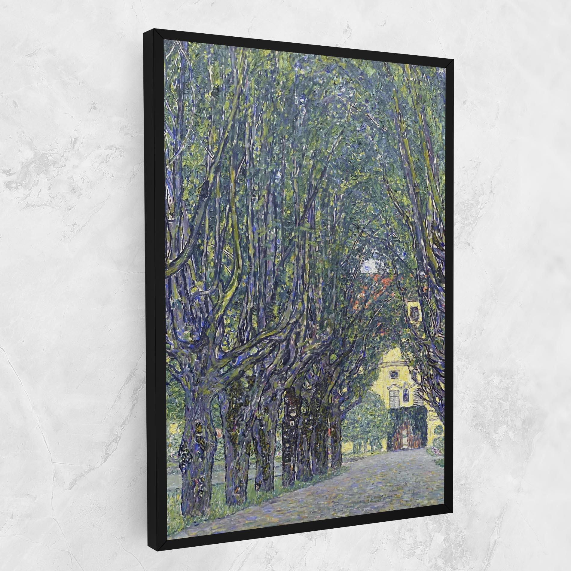 Tablou Canvas Allee At Schloss Kammer mockup 1