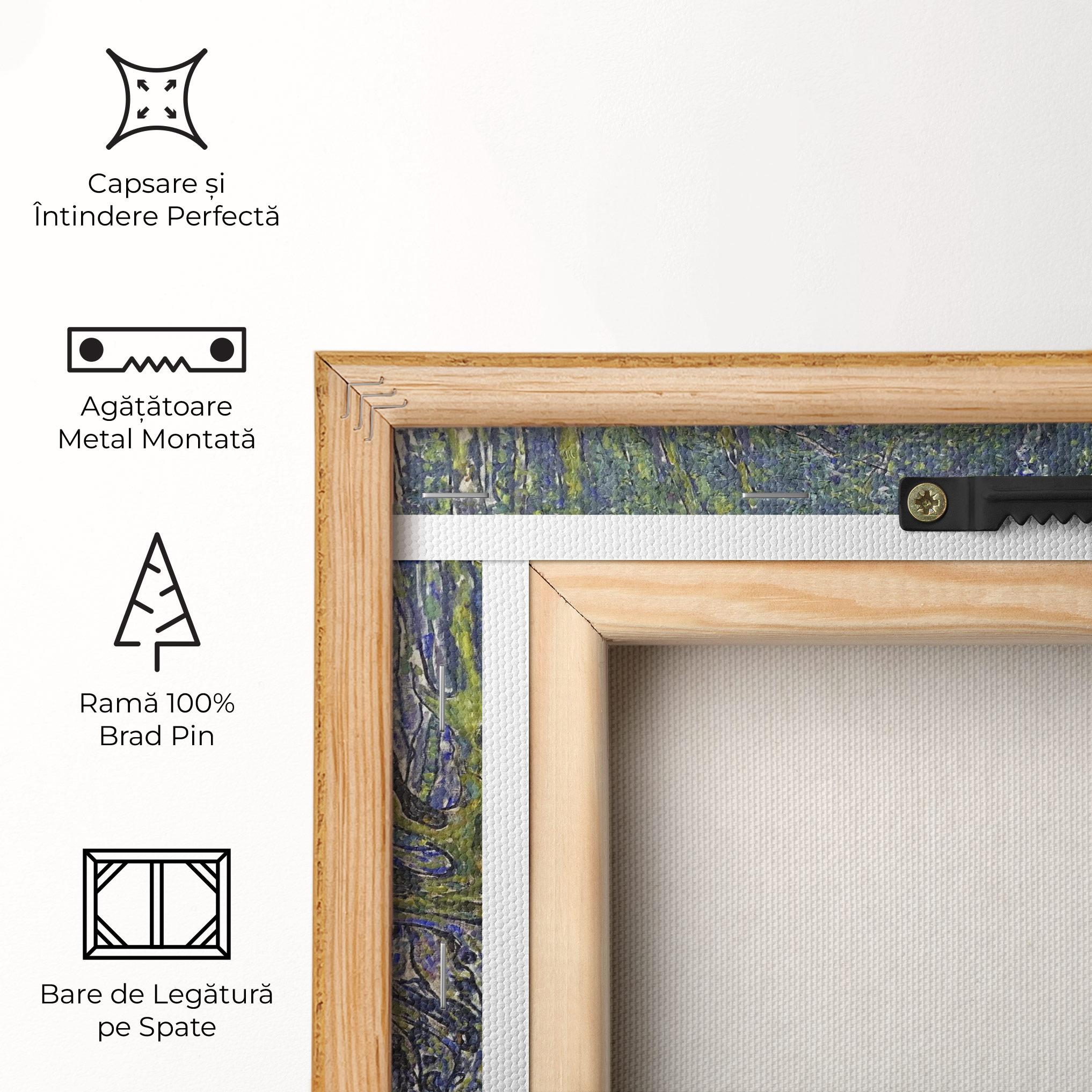 Tablou Canvas Allee At Schloss Kammer mockup 5