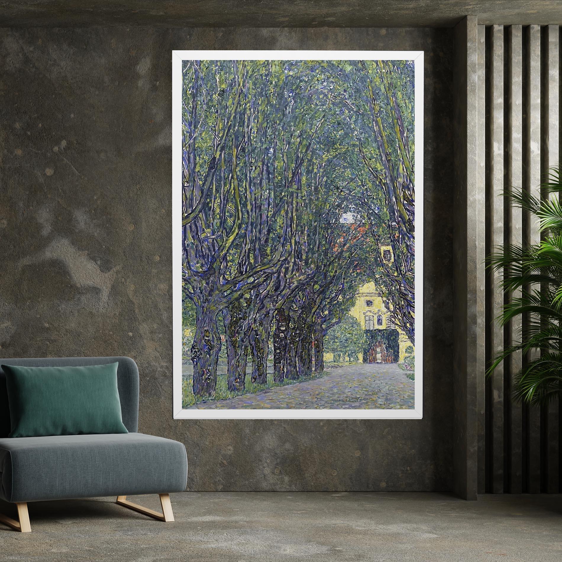 Tablou Canvas Allee At Schloss Kammer mockup 7