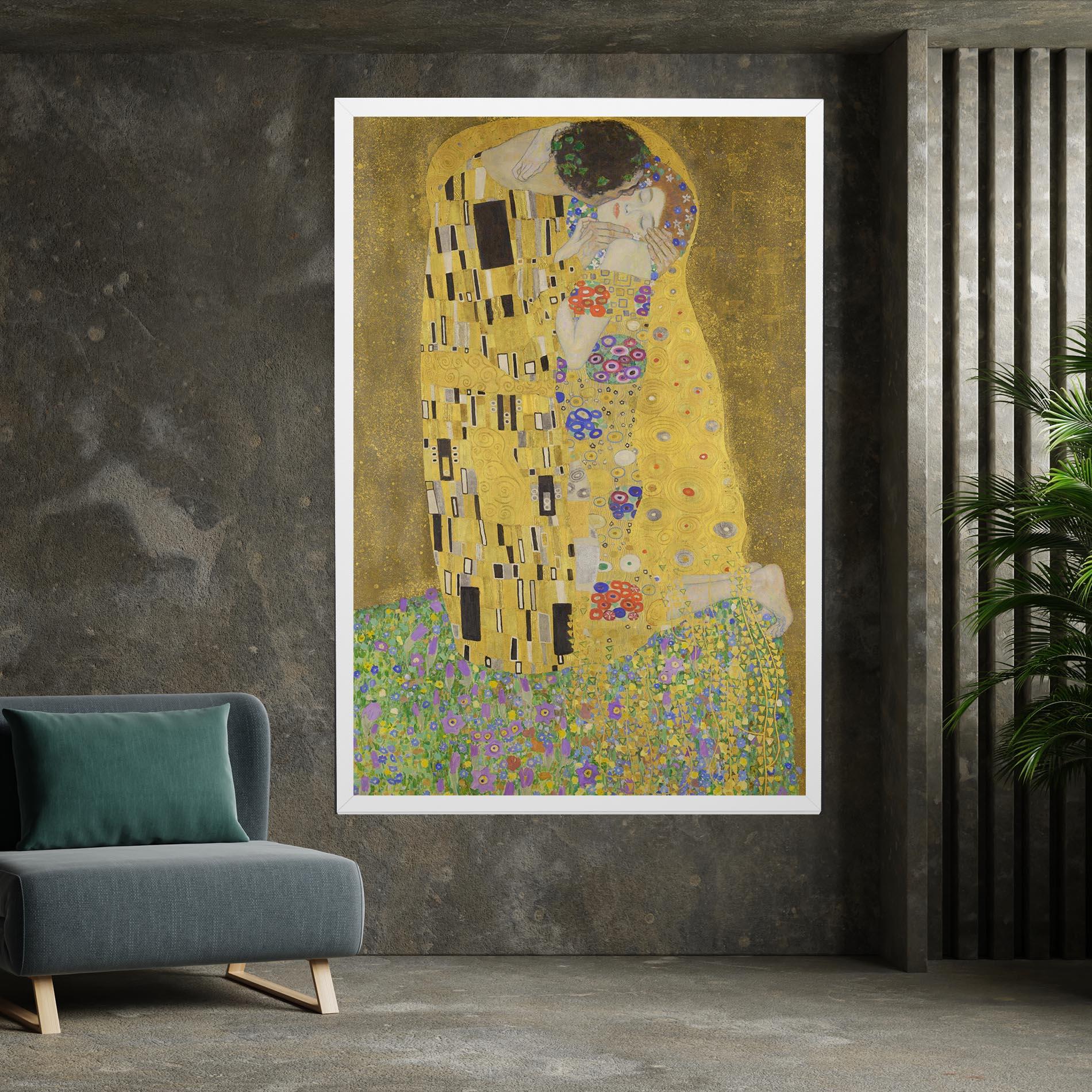 Tablou Canvas The Kiss mockup 7