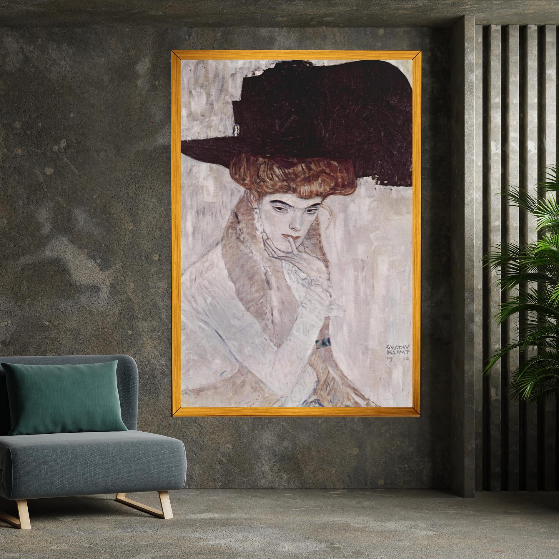 Tablou Canvas Klimt Woman mockup 7