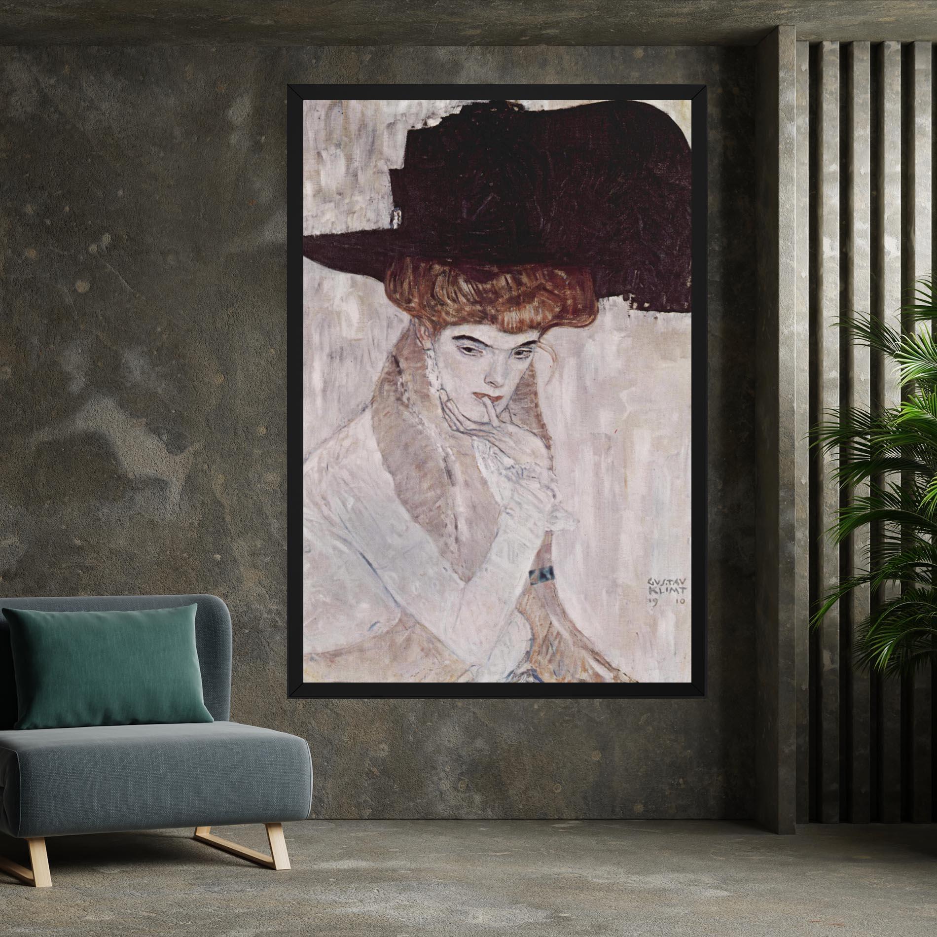Tablou Canvas Klimt Woman mockup 7