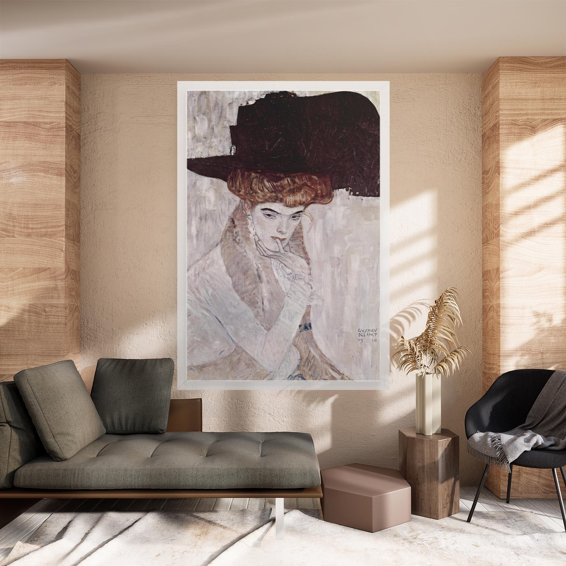 Tablou Canvas Klimt Woman mockup 8