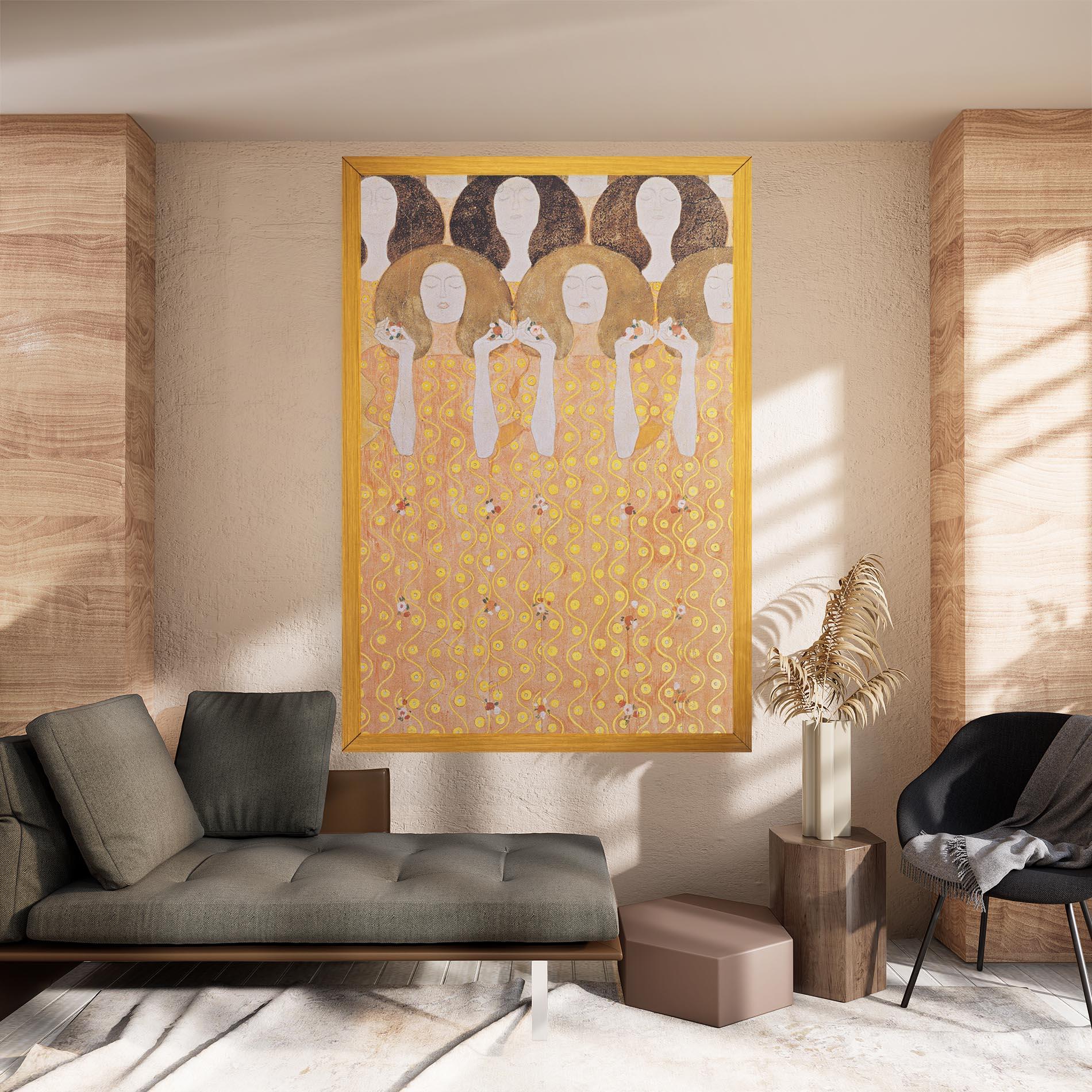 Tablou Canvas Beethoven Frieze mockup 8