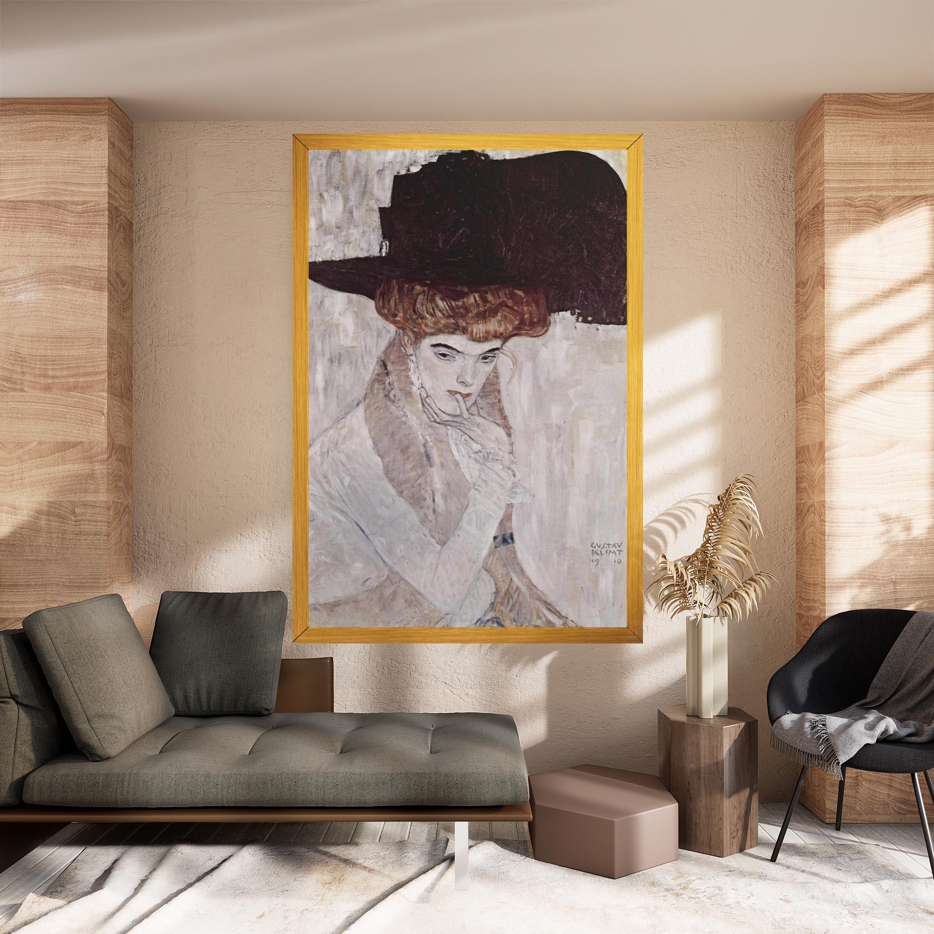 Tablou Canvas Klimt Woman mockup 8