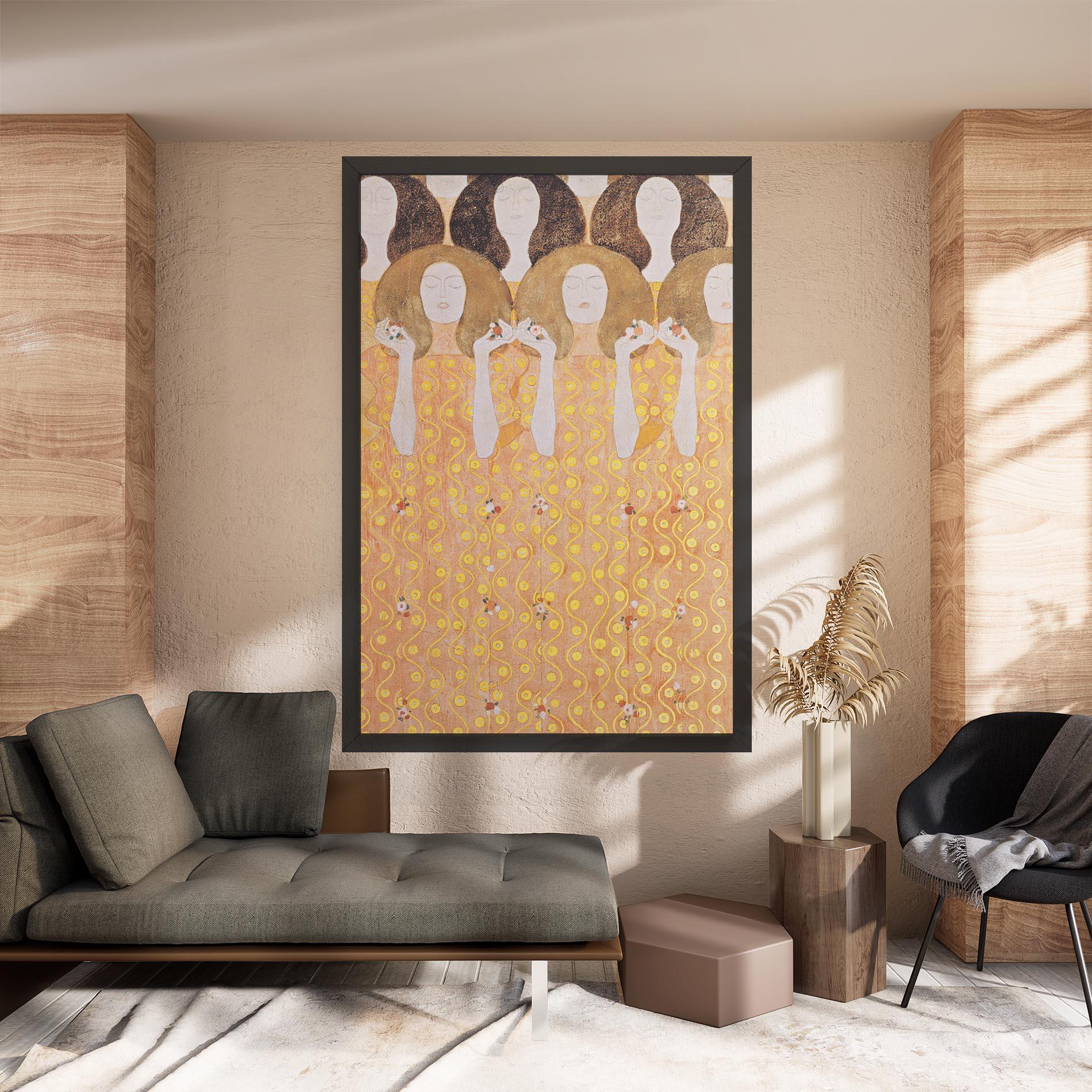 Tablou Canvas Beethoven Frieze mockup 8