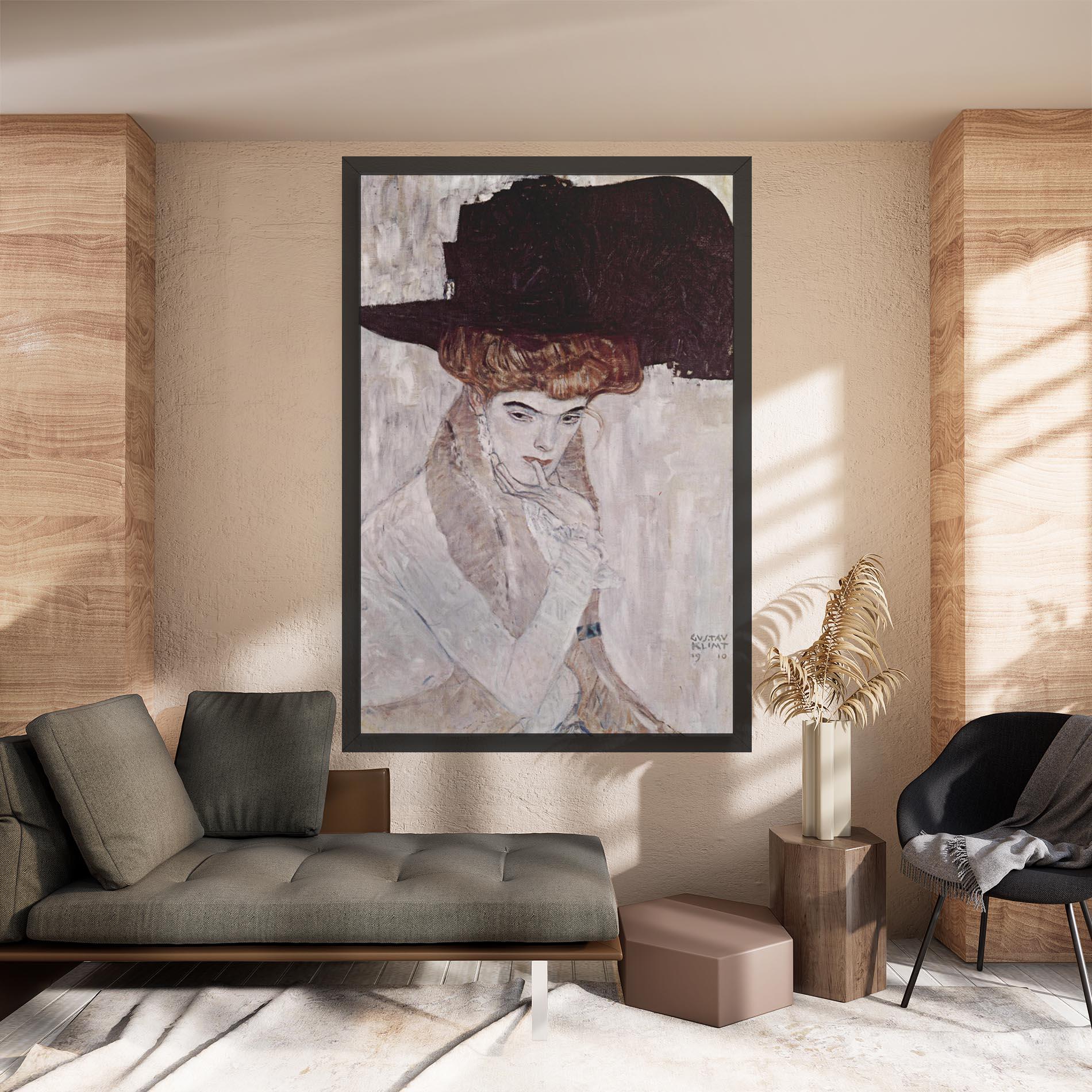 Tablou Canvas Klimt Woman mockup 8