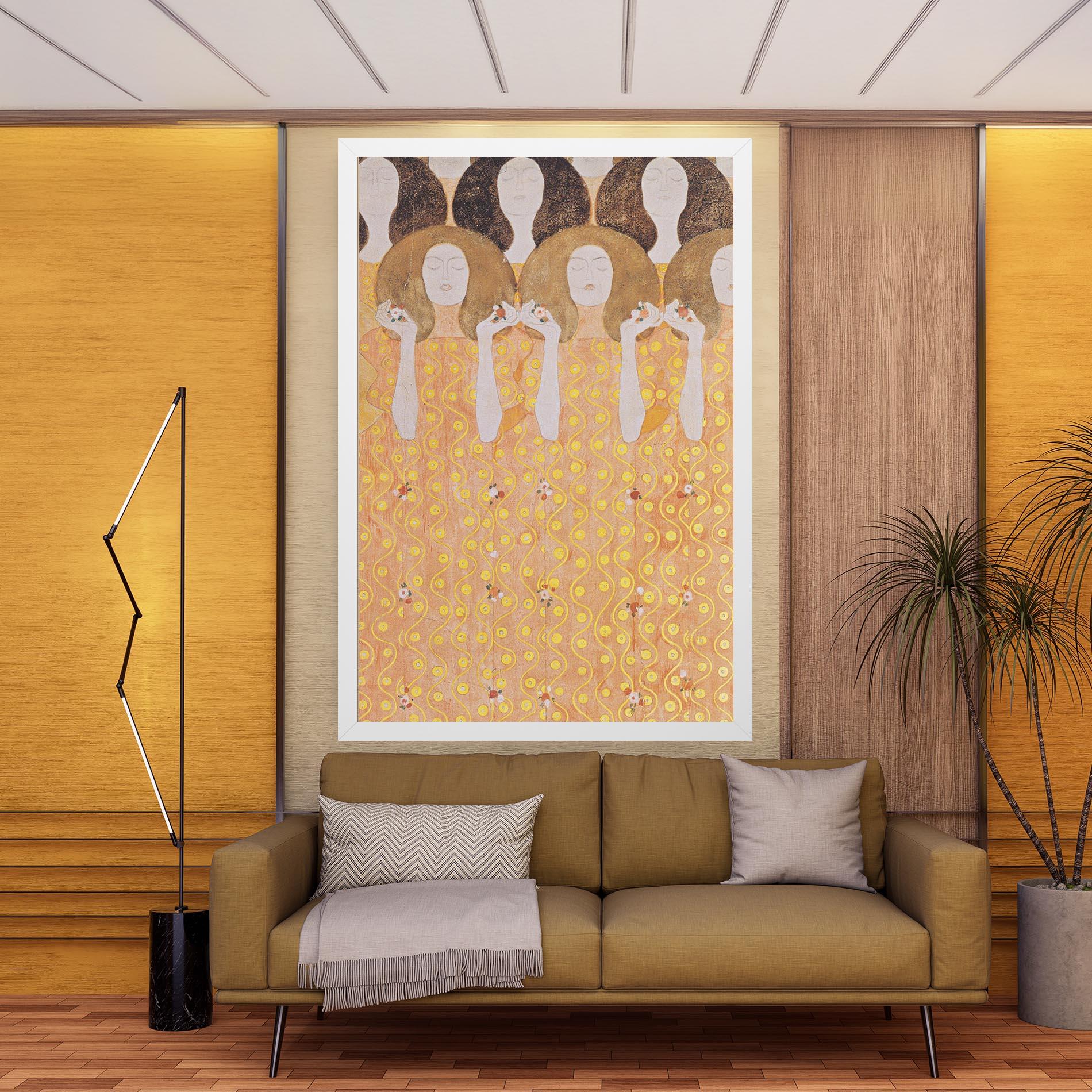 Tablou Canvas Beethoven Frieze mockup 9