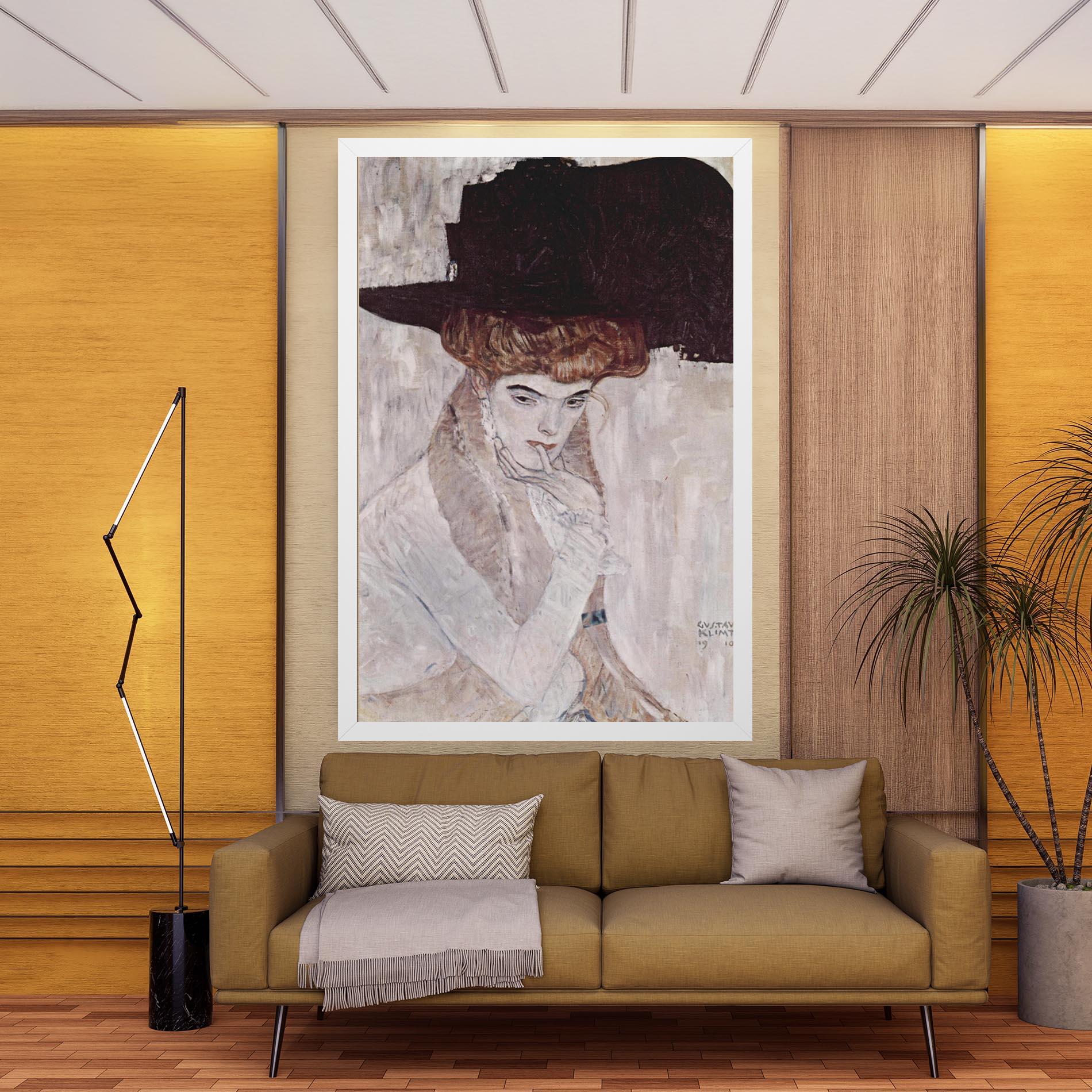 Tablou Canvas Klimt Woman mockup 9