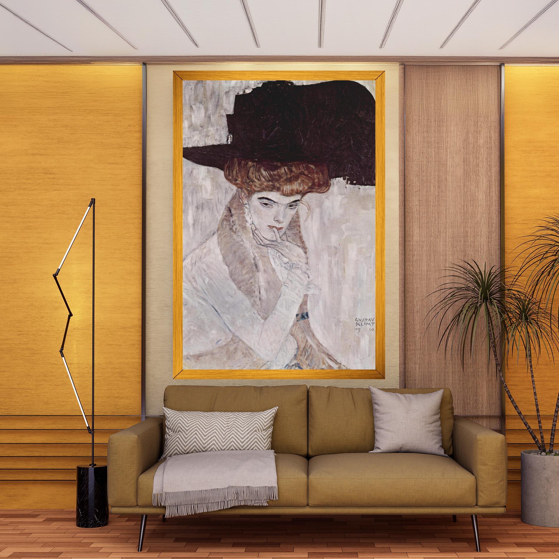 Tablou Canvas Klimt Woman mockup 9