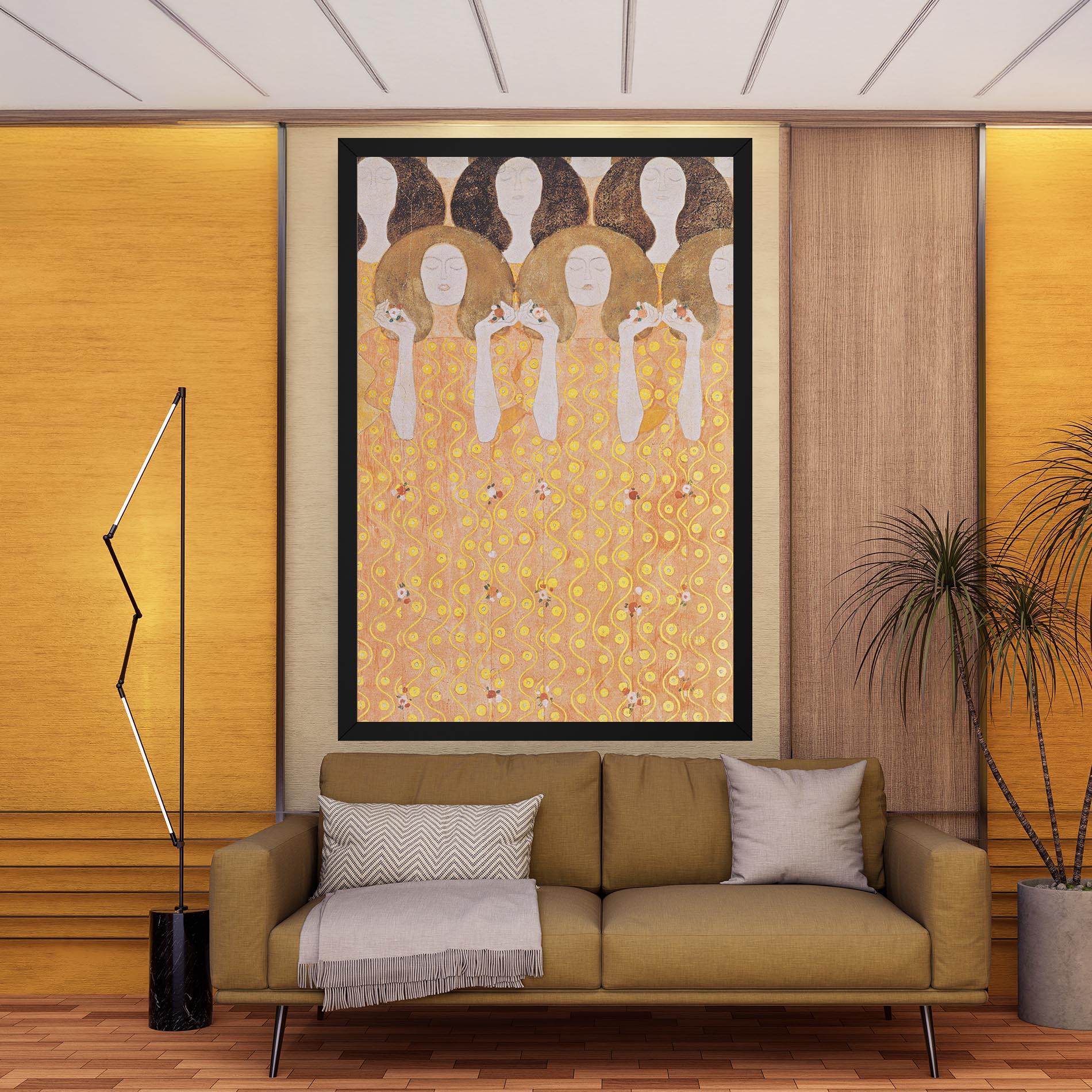 Tablou Canvas Beethoven Frieze mockup 9