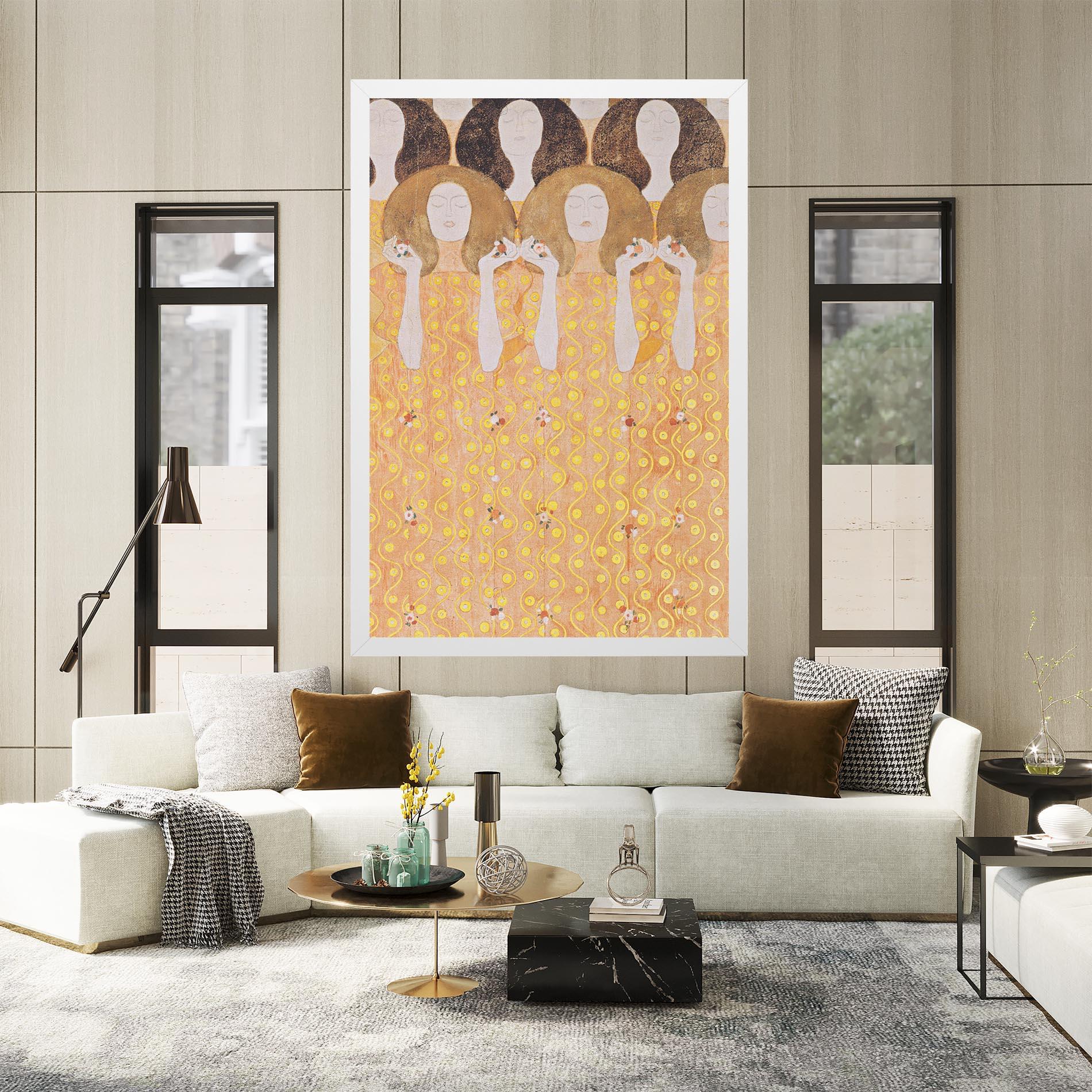 Tablou Canvas Beethoven Frieze mockup 2