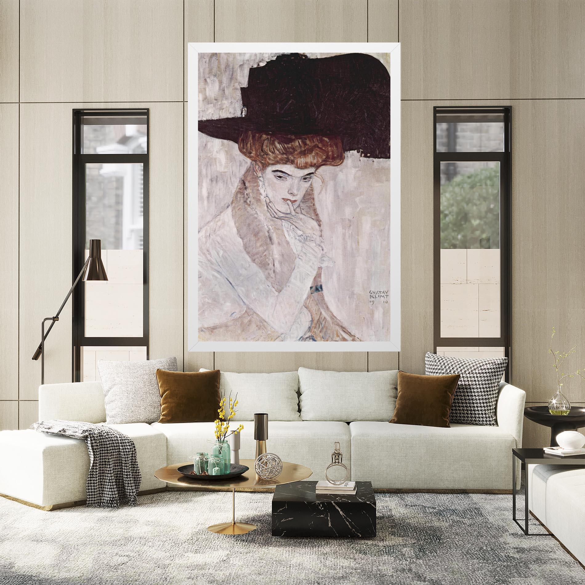 Tablou Canvas Klimt Woman mockup 2