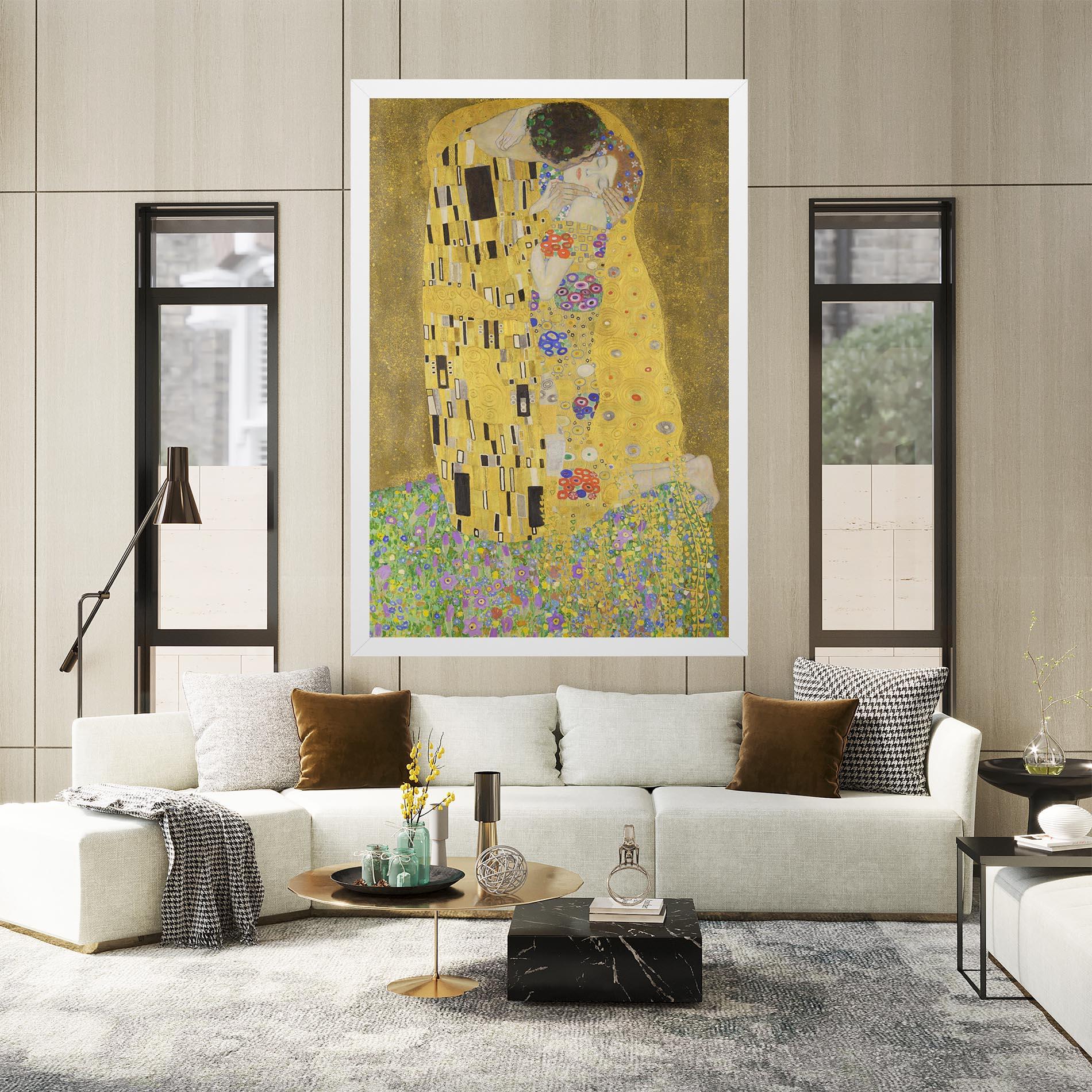 Tablou Canvas The Kiss mockup 2