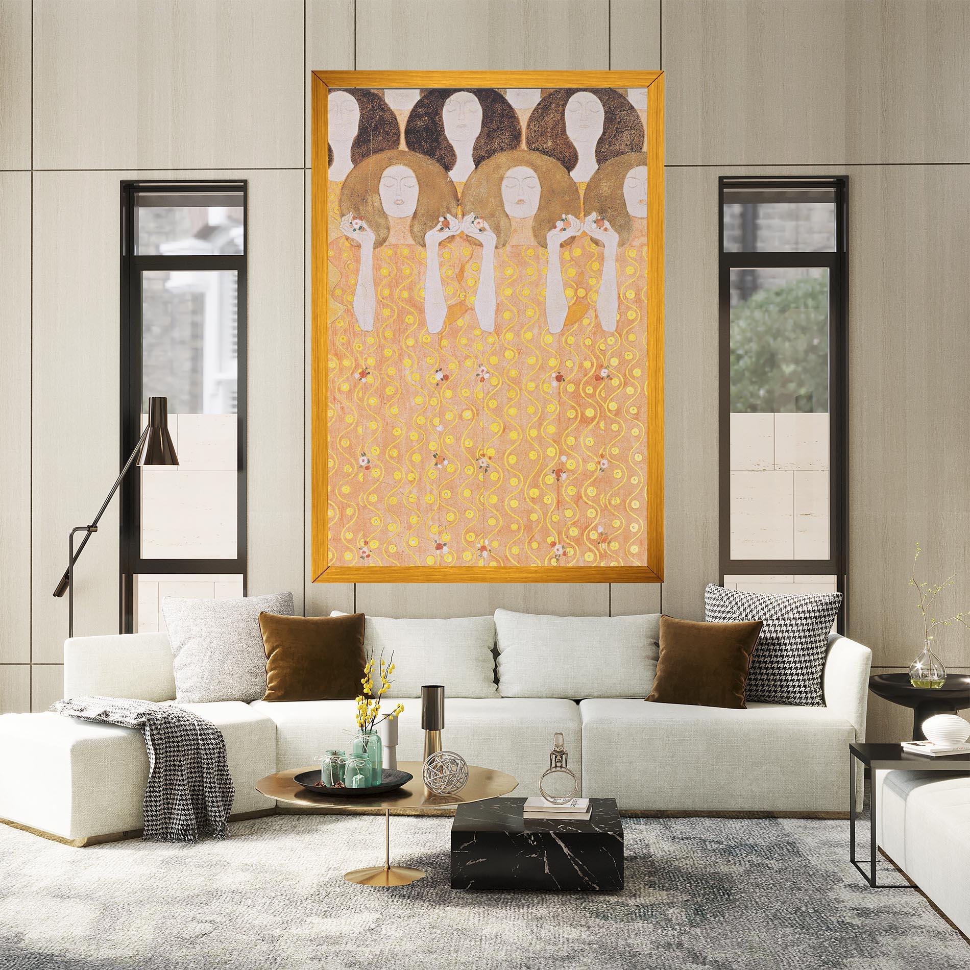 Tablou Canvas Beethoven Frieze mockup 2