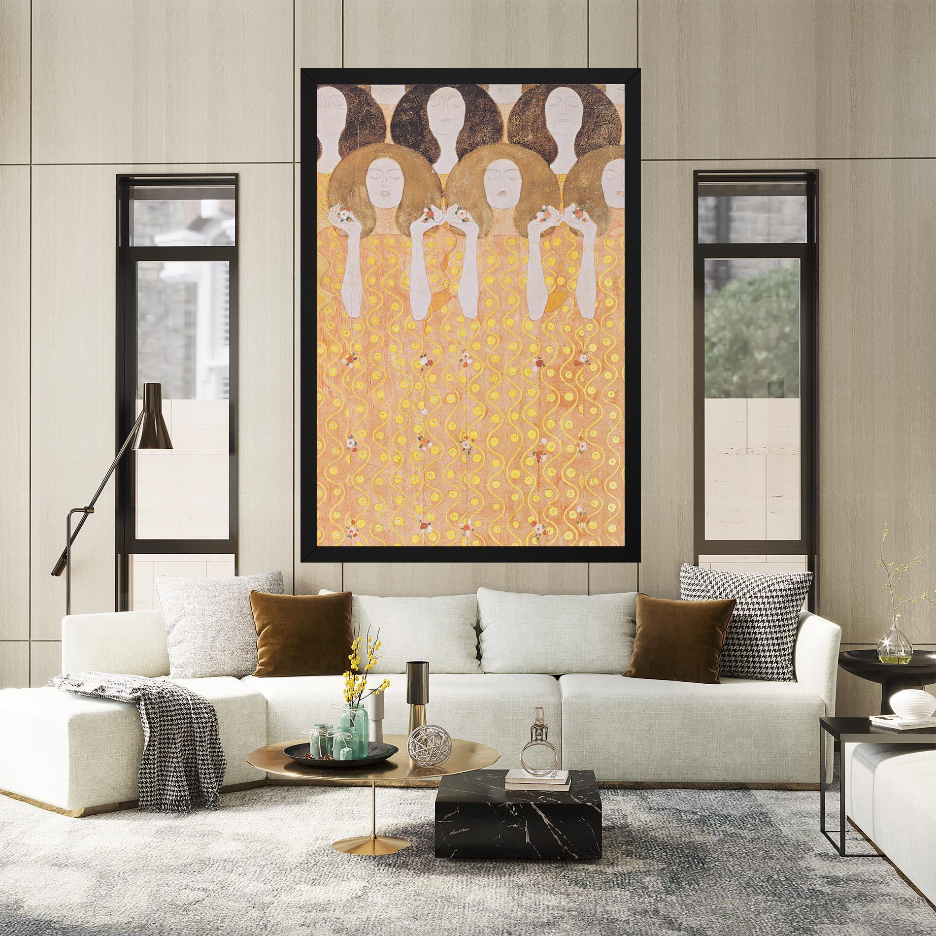 Tablou Canvas Beethoven Frieze mockup 2