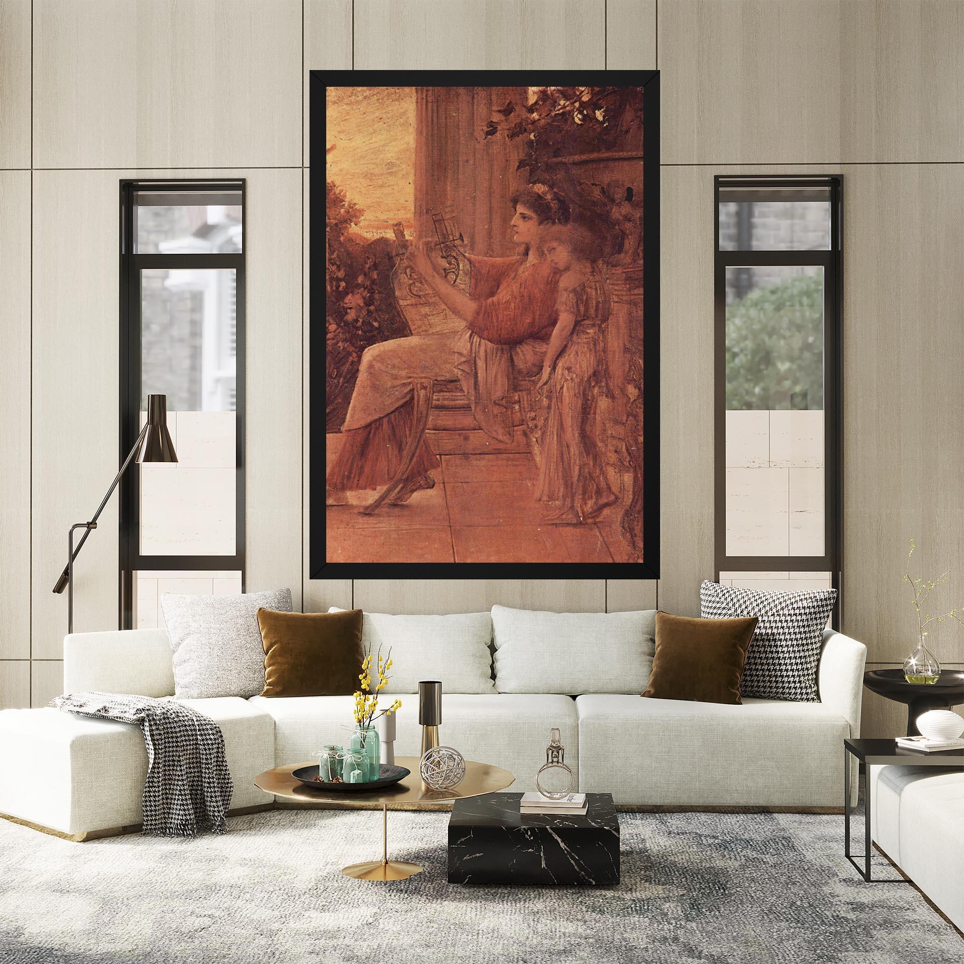 Tablou Canvas Gustav Klimt Painting mockup 2