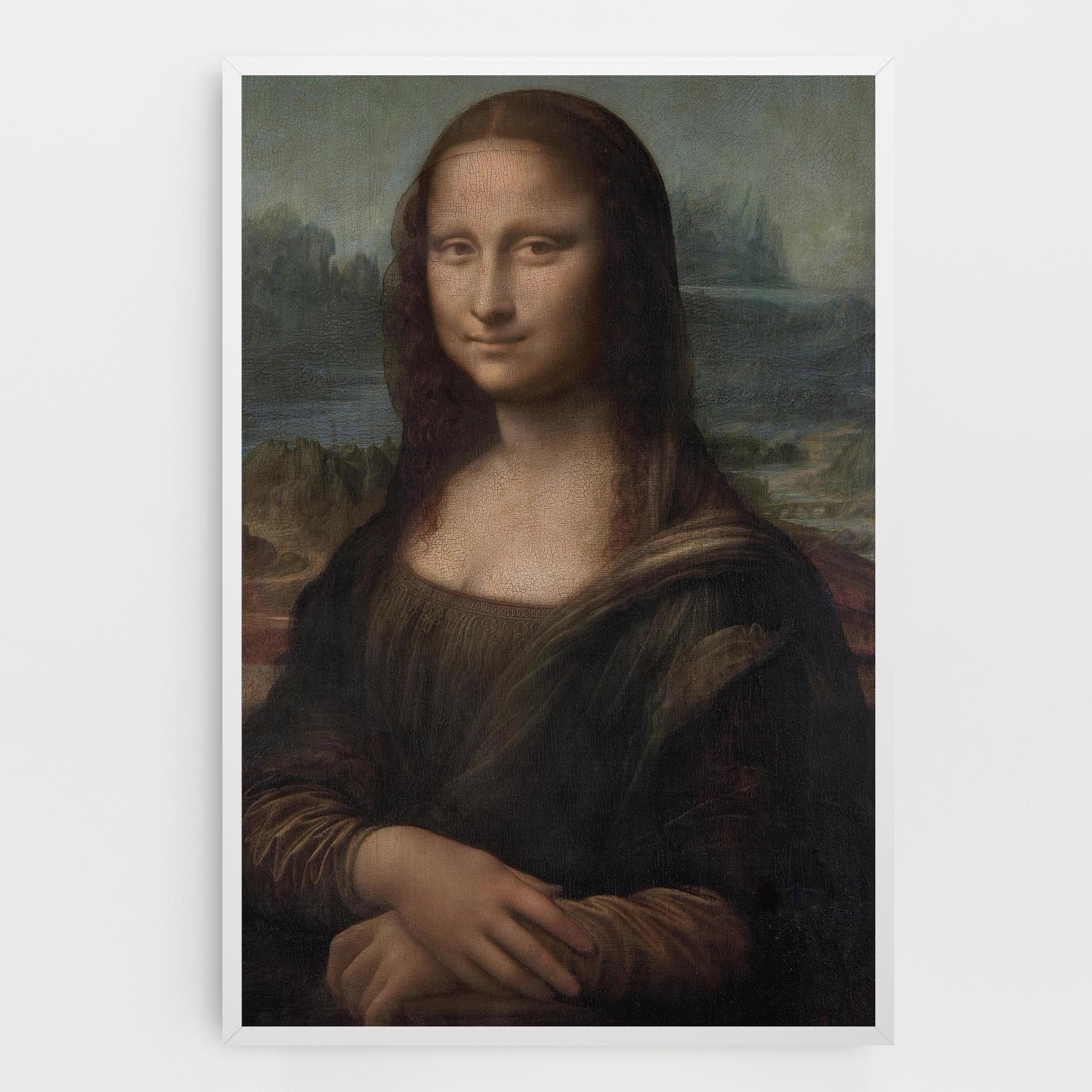 Mona Lisa By Leonardo Da Vinci mockup 0