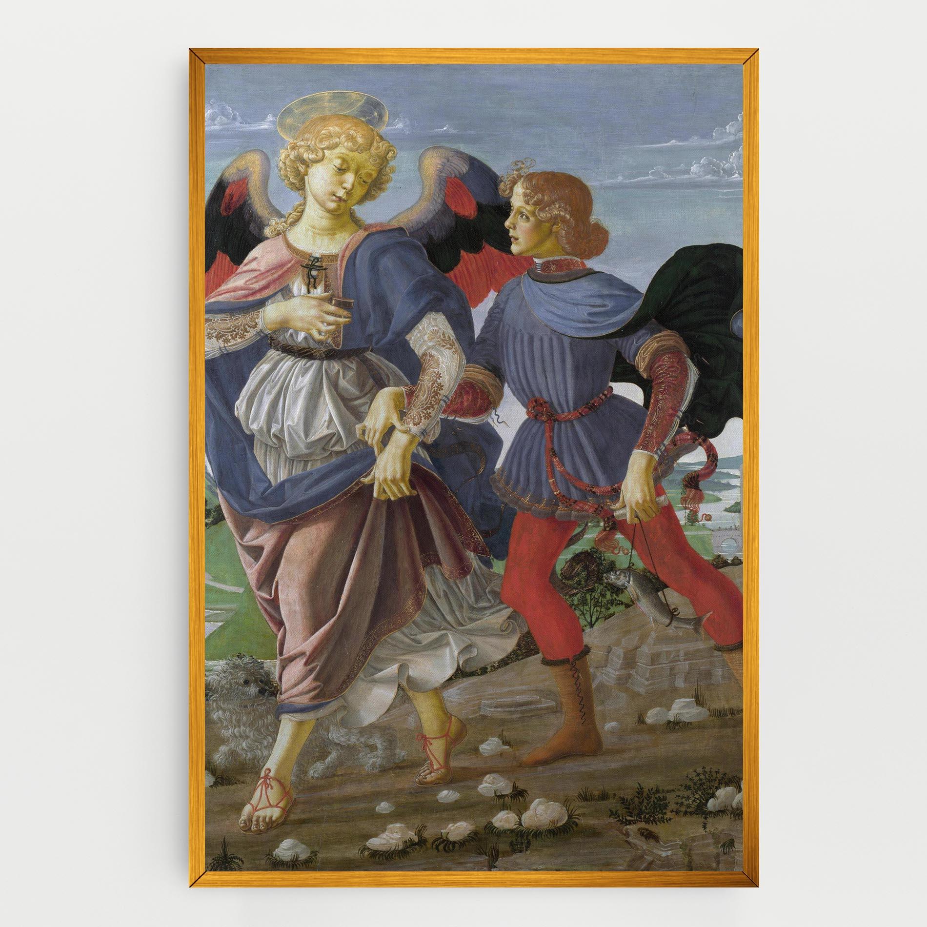 Tablou Canvas Tobias And The Angel mockup 0