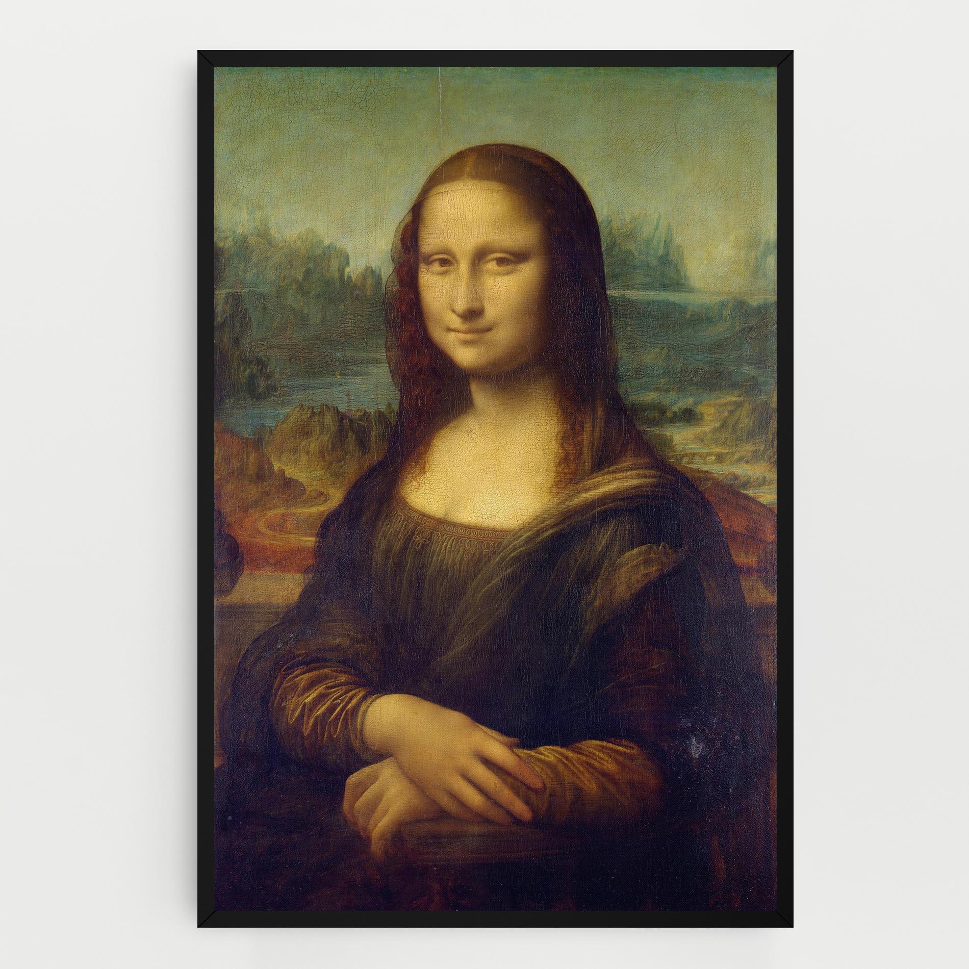 Tablou Canvas Gioconda By Leonardo Da Vinci mockup 0