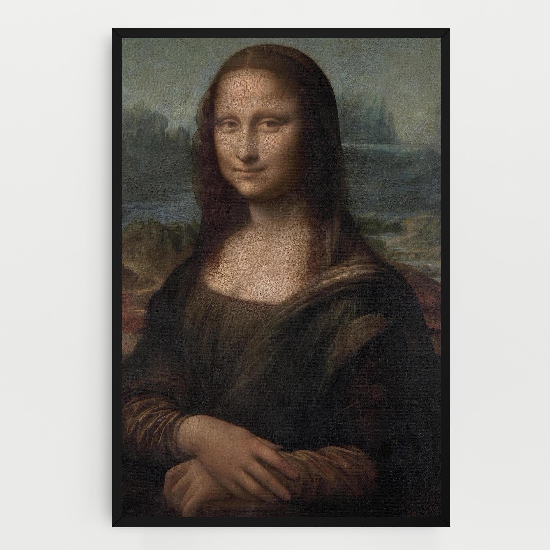 Tablou Canvas Mona Lisa By Leonardo Da Vinci mockup 0